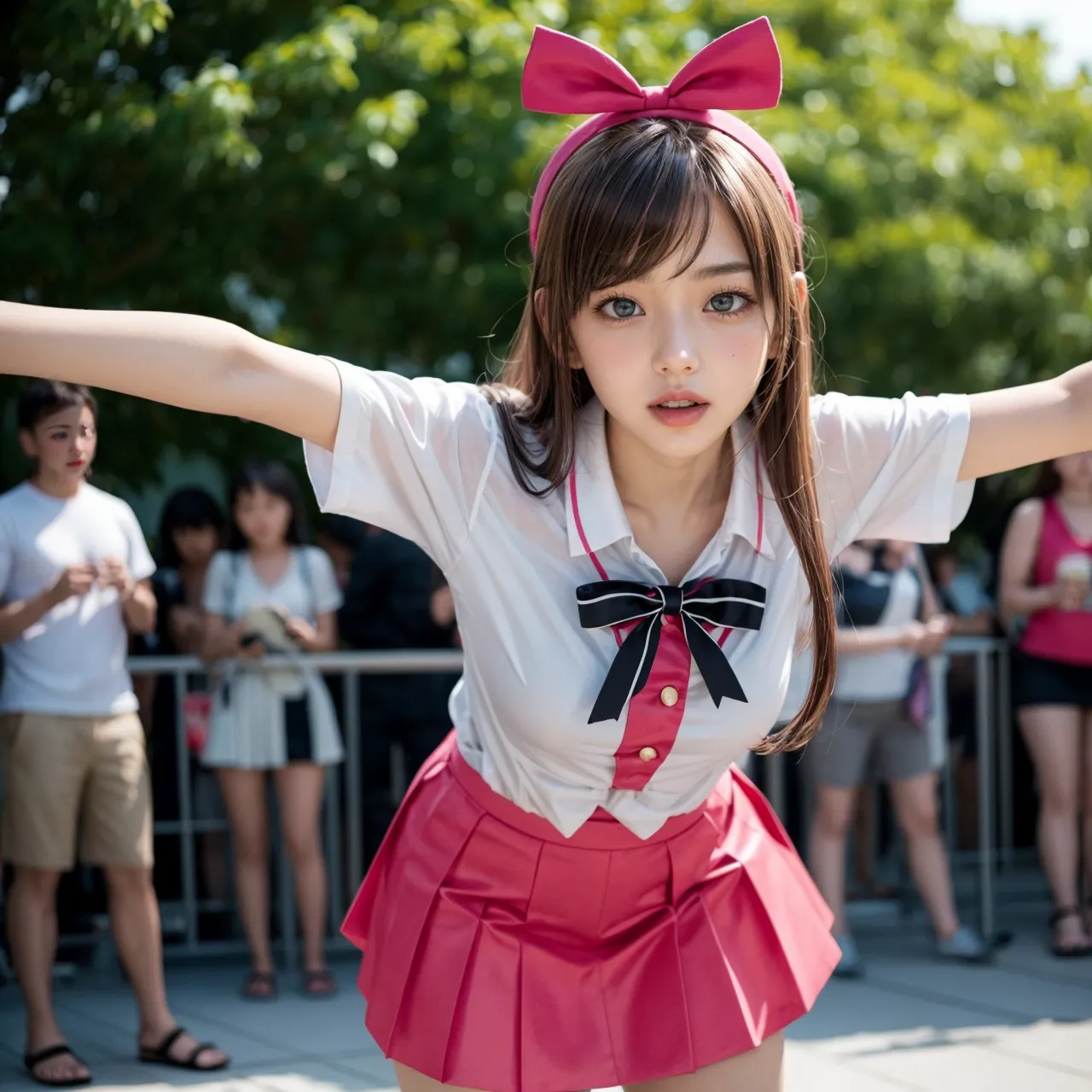 人気VTuberのキズナアイちゃんのコスプレAIエロ画像330枚まとめ！(5ページ目)の23枚目の画像です。