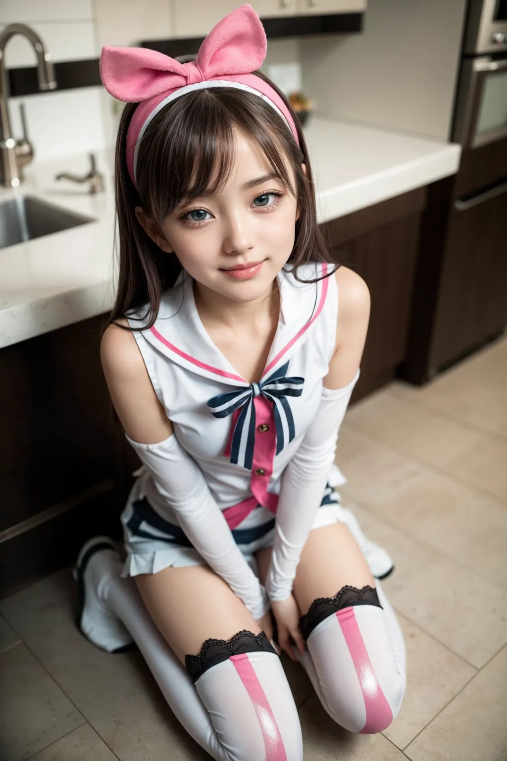 人気VTuberのキズナアイちゃんのコスプレAIエロ画像330枚まとめ！(5ページ目)の38枚目の画像です。