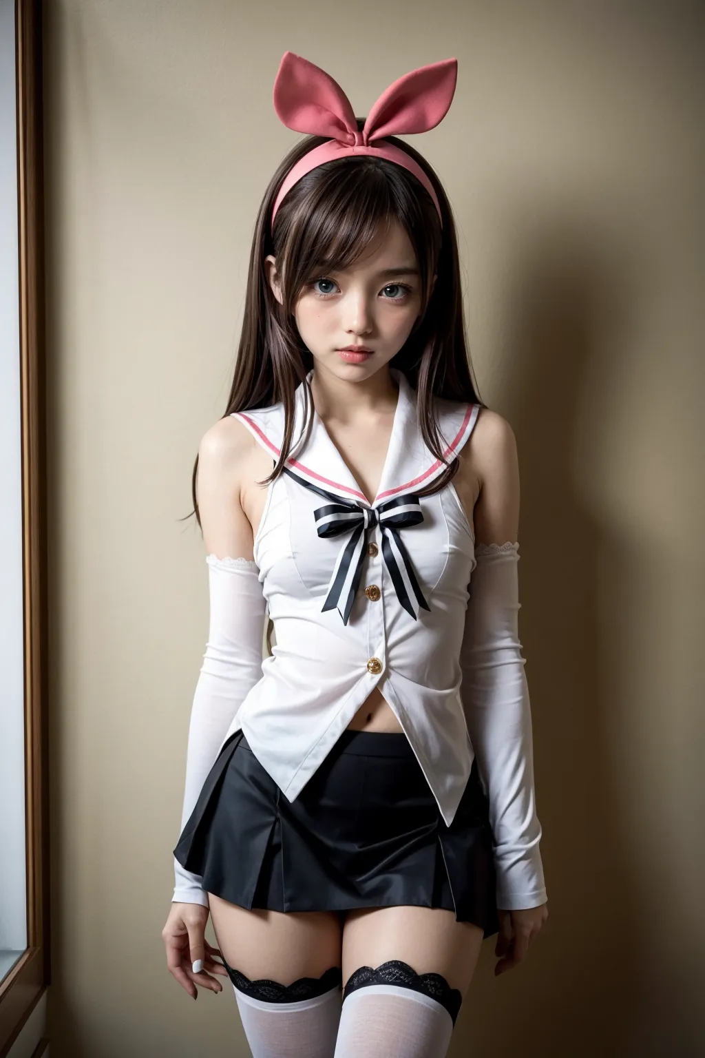 人気VTuberのキズナアイちゃんのコスプレAIエロ画像330枚まとめ！の27枚目の画像です。