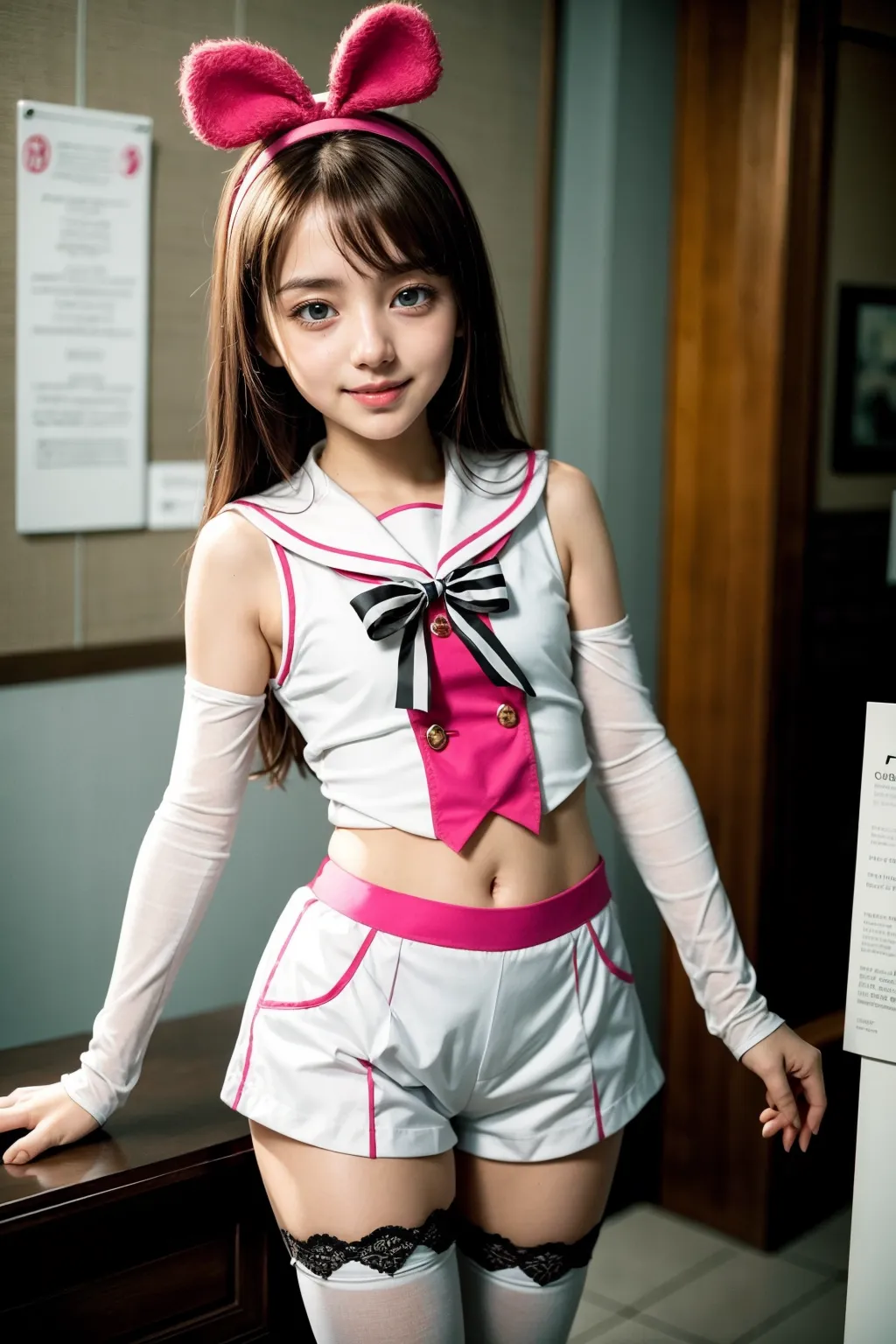 【Kizuna AIコスプレエロ画像】人気VTuberのキズナアイちゃんのコスプレAIエロ画像330枚まとめ！_次ページのエロ画像