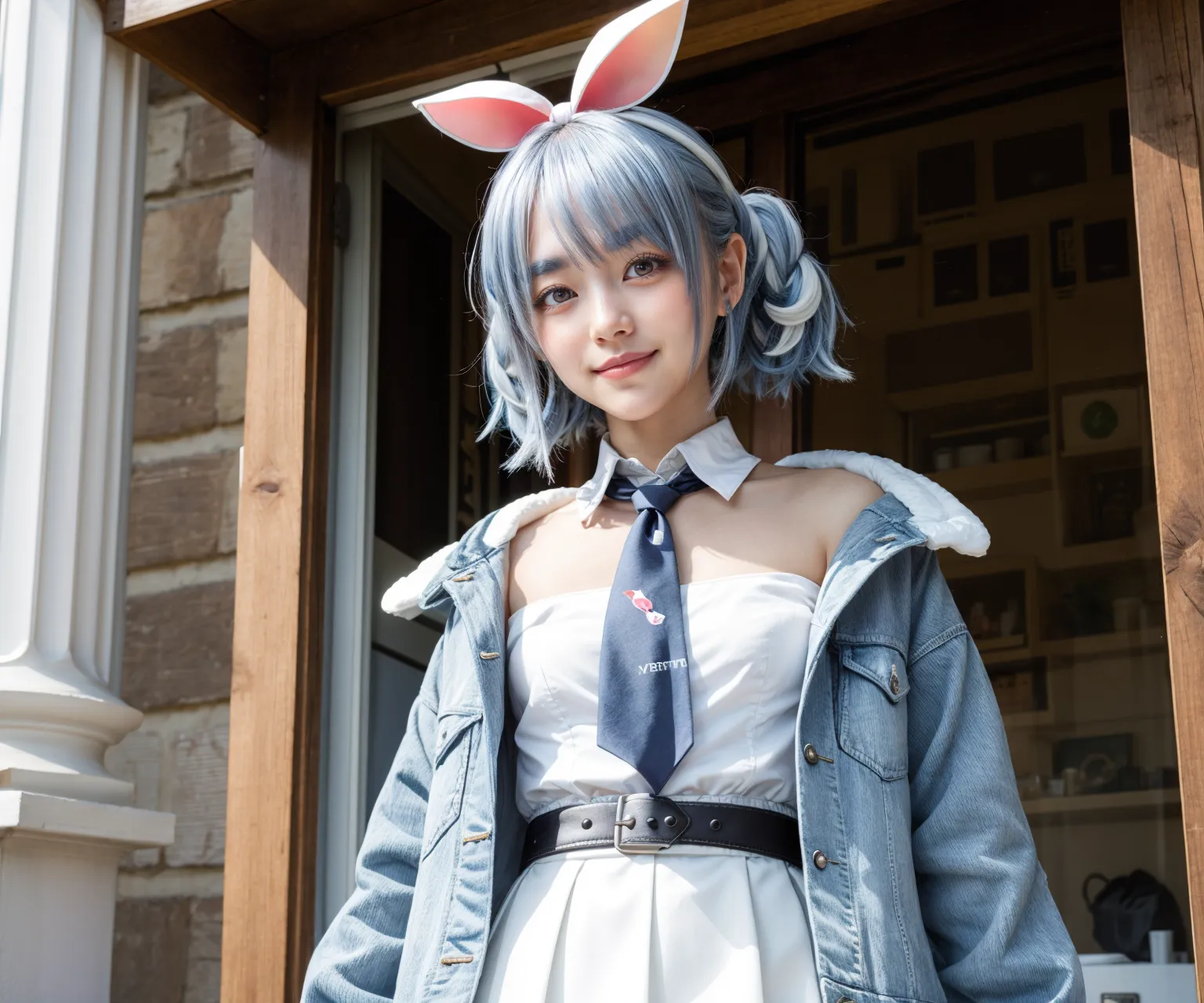人気VTuberの兎田ぺこらちゃんのコスプレAIエロ画像306枚まとめ！(4ページ目)の35枚目の画像です。