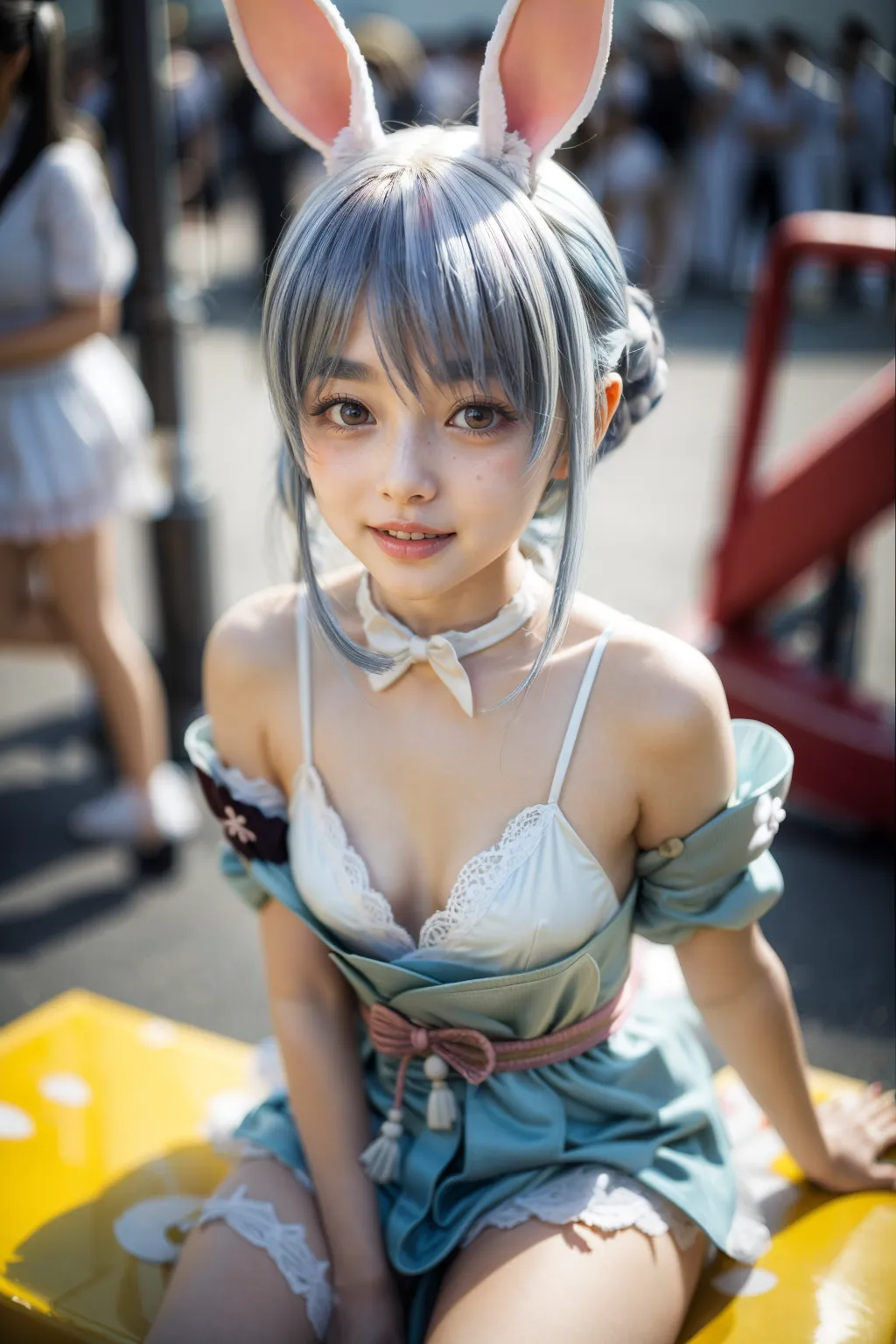 人気VTuberの兎田ぺこらちゃんのコスプレAIエロ画像306枚まとめ！(2ページ目)の27枚目の画像です。