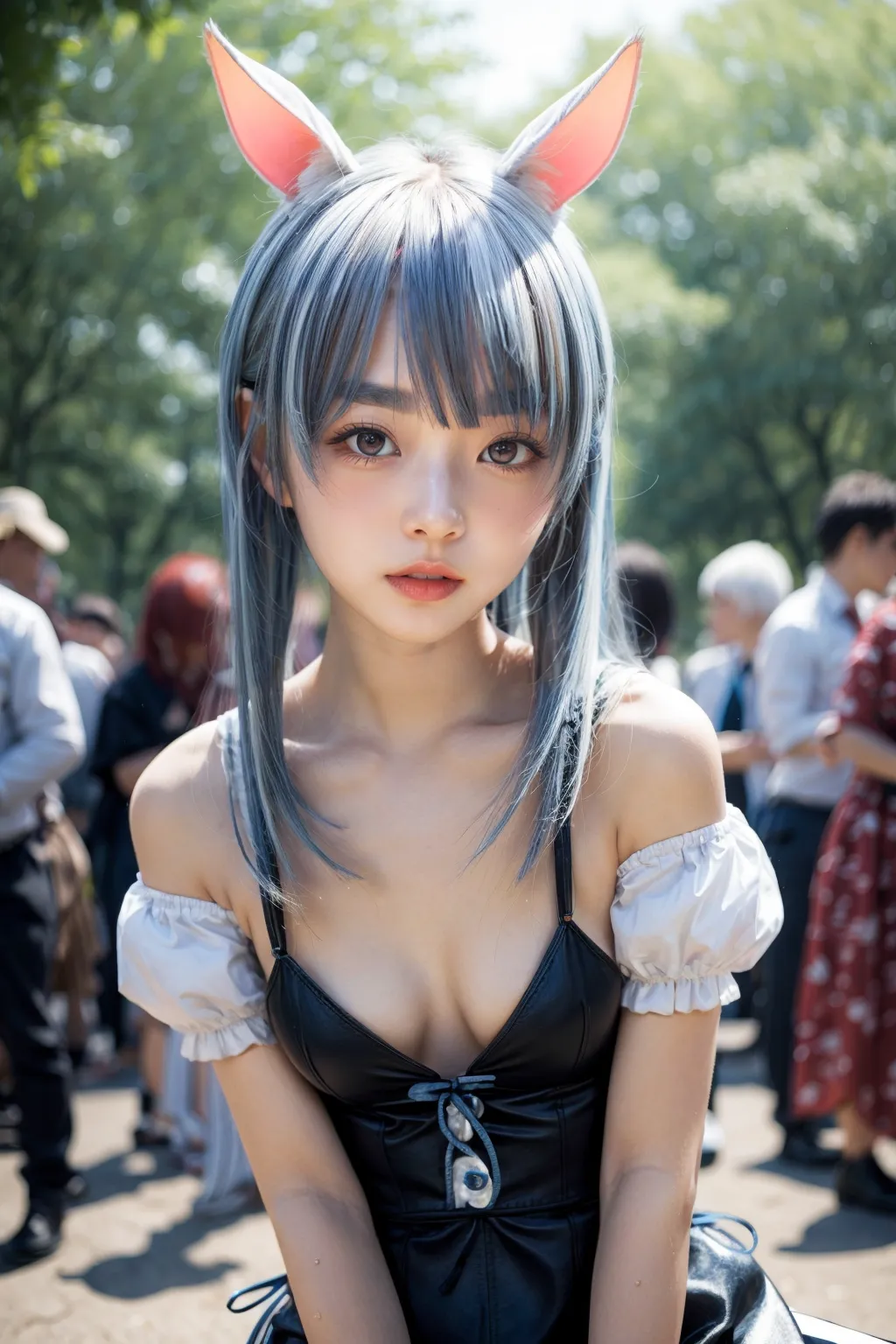 人気VTuberの兎田ぺこらちゃんのコスプレAIエロ画像306枚まとめ！(2ページ目)の29枚目の画像です。