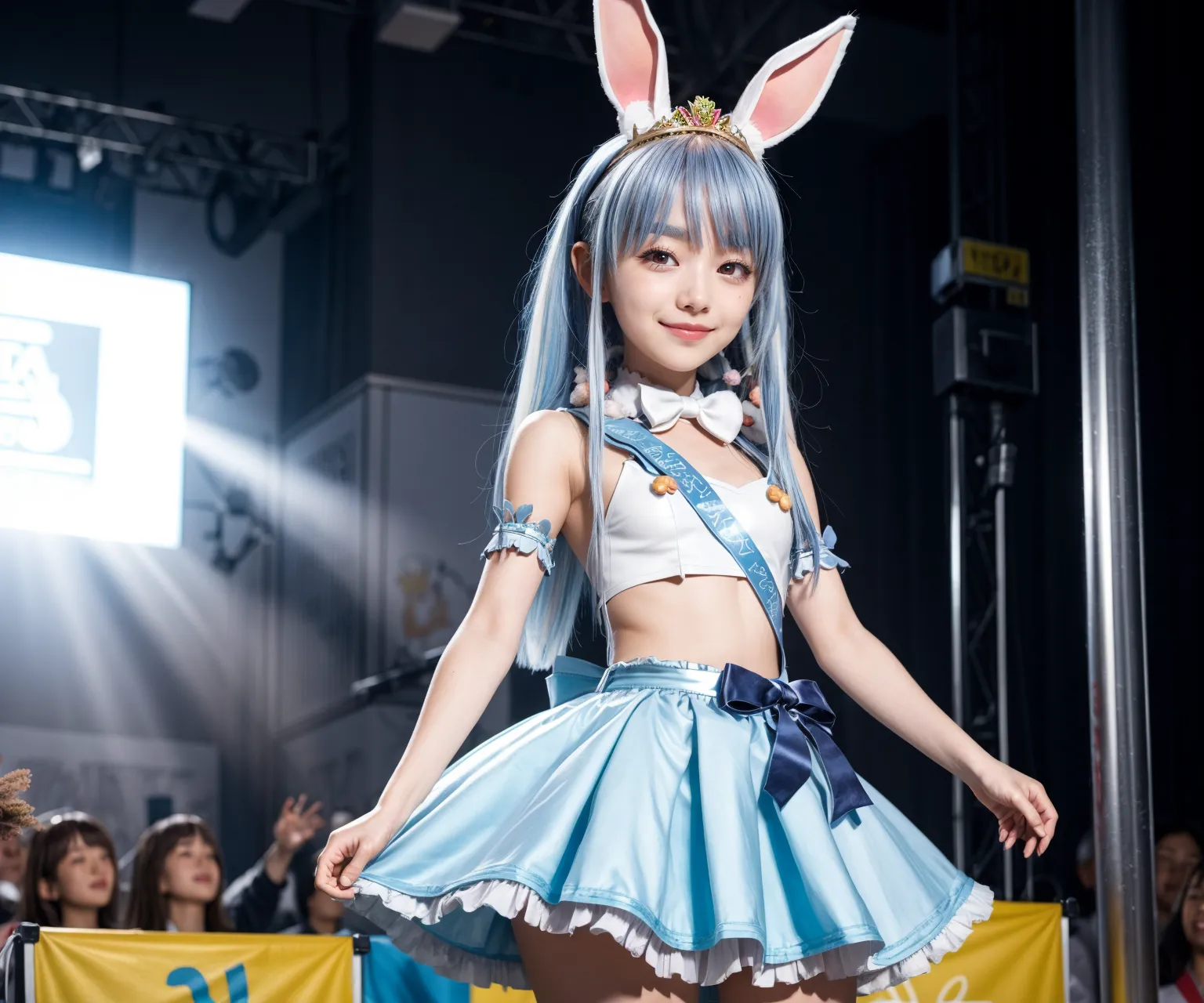 人気VTuberの兎田ぺこらちゃんのコスプレAIエロ画像306枚まとめ！(4ページ目)の8枚目の画像です。
