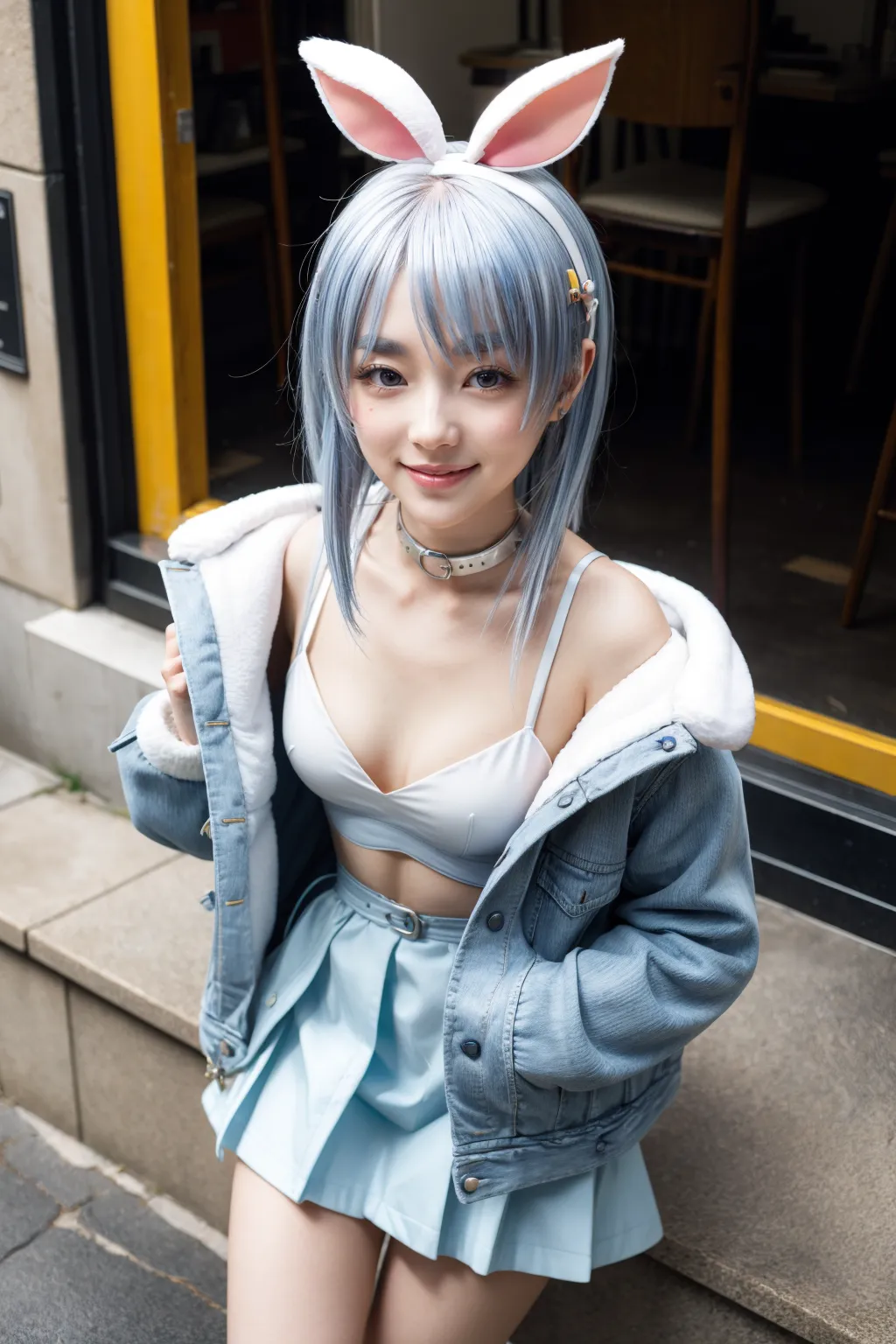 人気VTuberの兎田ぺこらちゃんのコスプレAIエロ画像306枚まとめ！の39枚目の画像です。