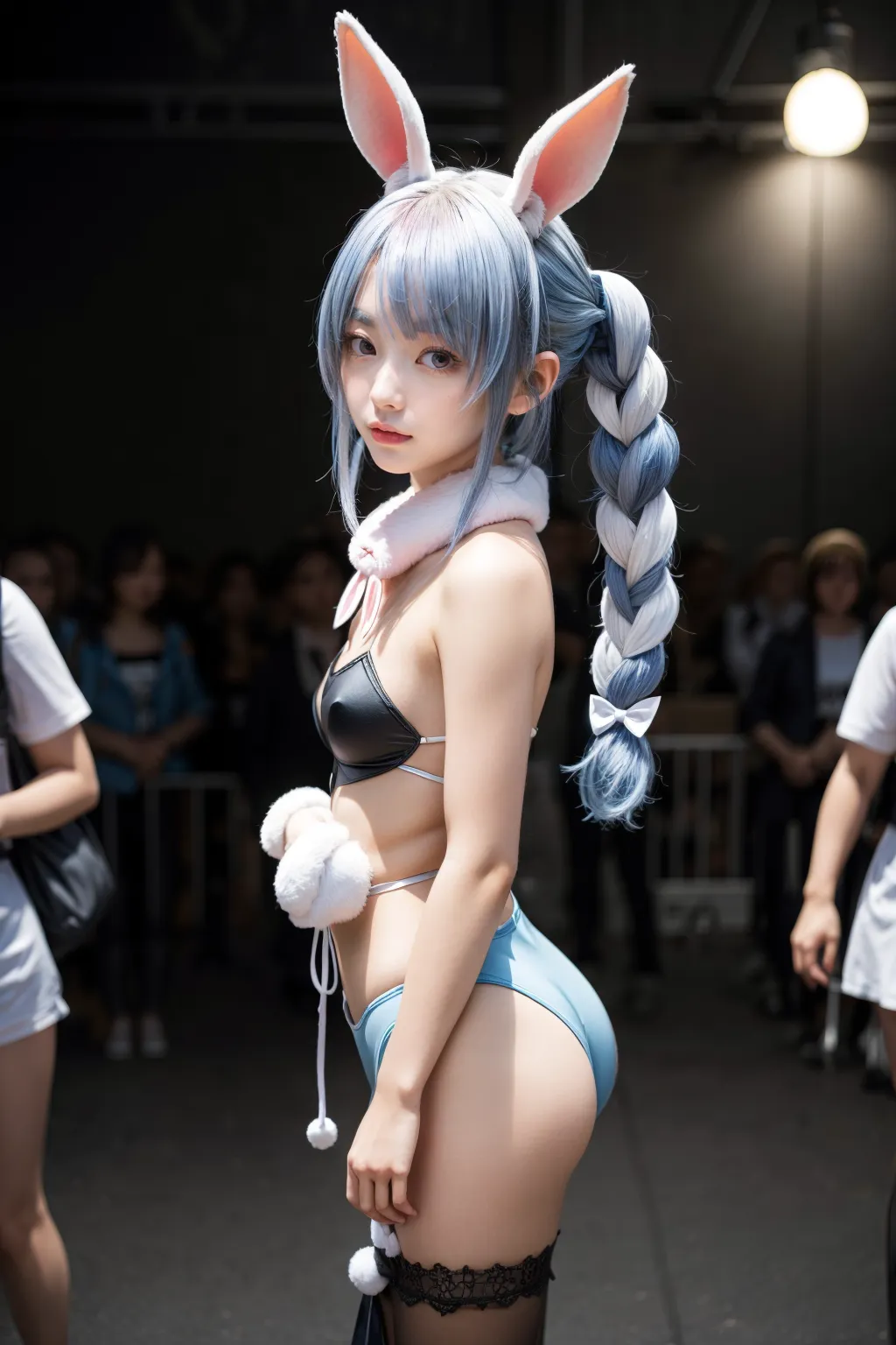 【ぺこらコスプレAIエロ画像】人気VTuberの兎田ぺこらちゃんのコスプレAIエロ画像306枚まとめ！_次ページのエロ画像