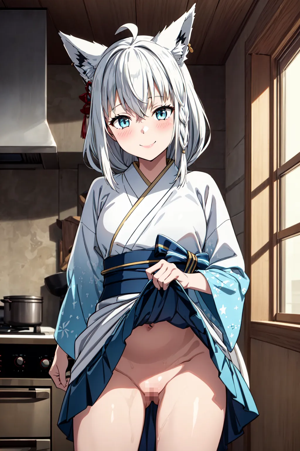 人気VTuberの白上フブキちゃんAIイラストエロ画像316枚まとめ！の29枚目の画像です。