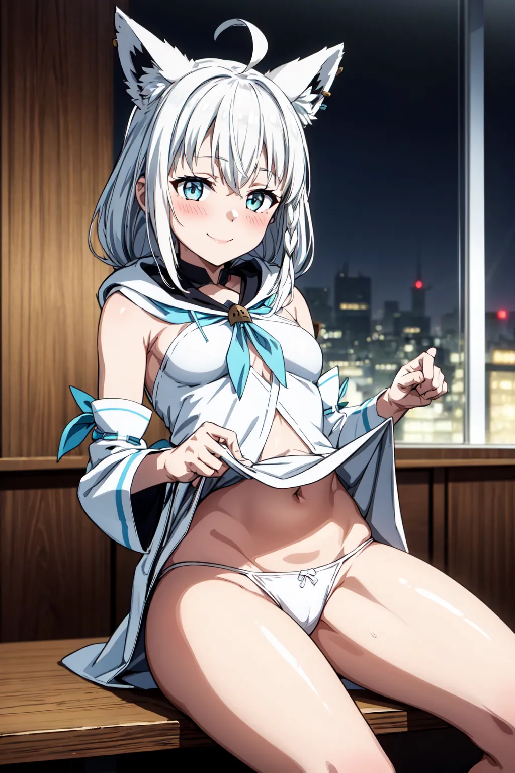 人気VTuberの白上フブキちゃんAIイラストエロ画像316枚まとめ！の31枚目の画像です。