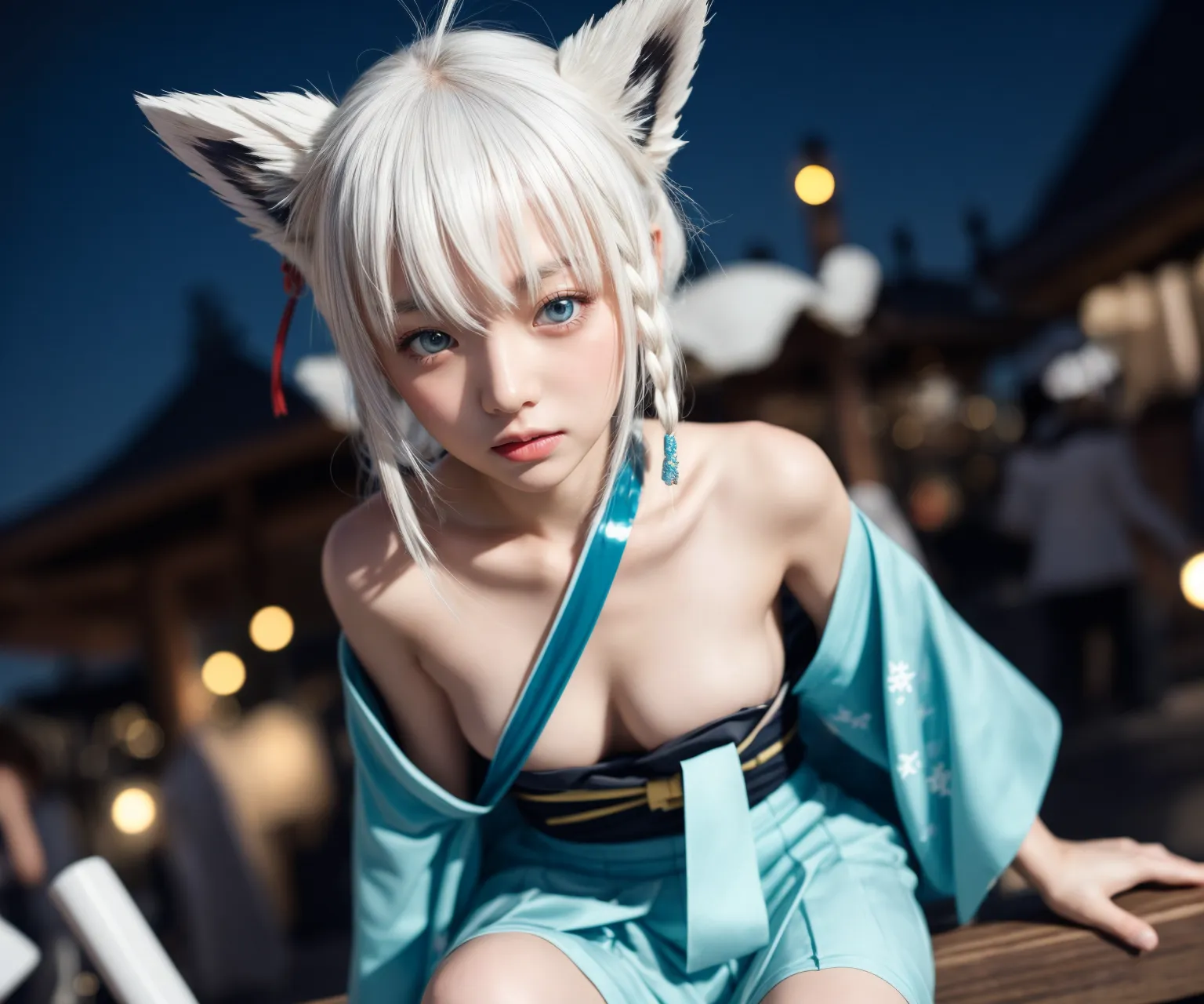 人気VTuberの白上フブキちゃんのコスプレAIエロ画像289枚まとめ！(7ページ目) 13 image