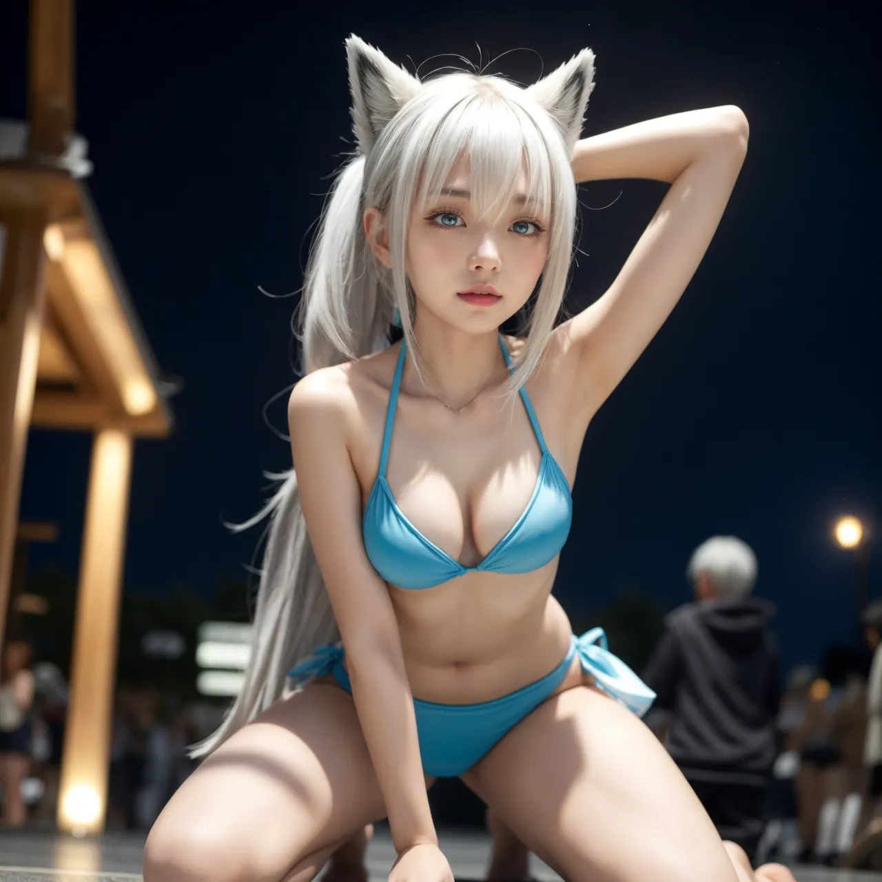 人気VTuberの白上フブキちゃんのコスプレAIエロ画像289枚まとめ！(3ページ目)の37枚目の画像です。