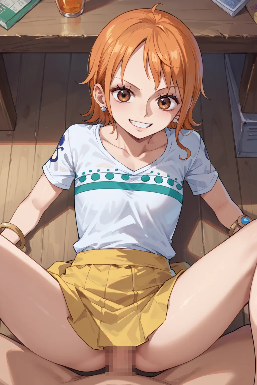 人気漫画・アニメのワンピースに登場するナミのAIエロ画像をH度増し増しで500枚まとめ！(10ページ目)の26枚目の画像です。