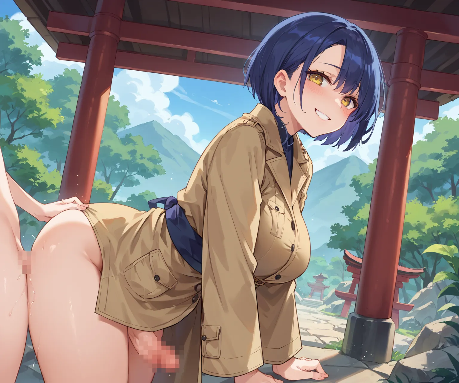 デカいペニスをもつ女の子が女同士でセックスやフェラチオしちゃうAIイラストエロ画像390枚まとめ！(3ページ目) 7張圖片