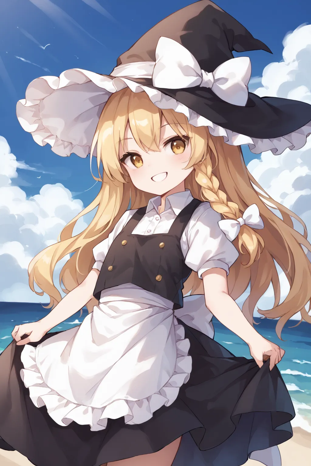 紅夢の魔法使いさんの霧雨魔理沙ちゃんAIイラストエロ画像382枚まとめ！(5ページ目)の39枚目の画像です。