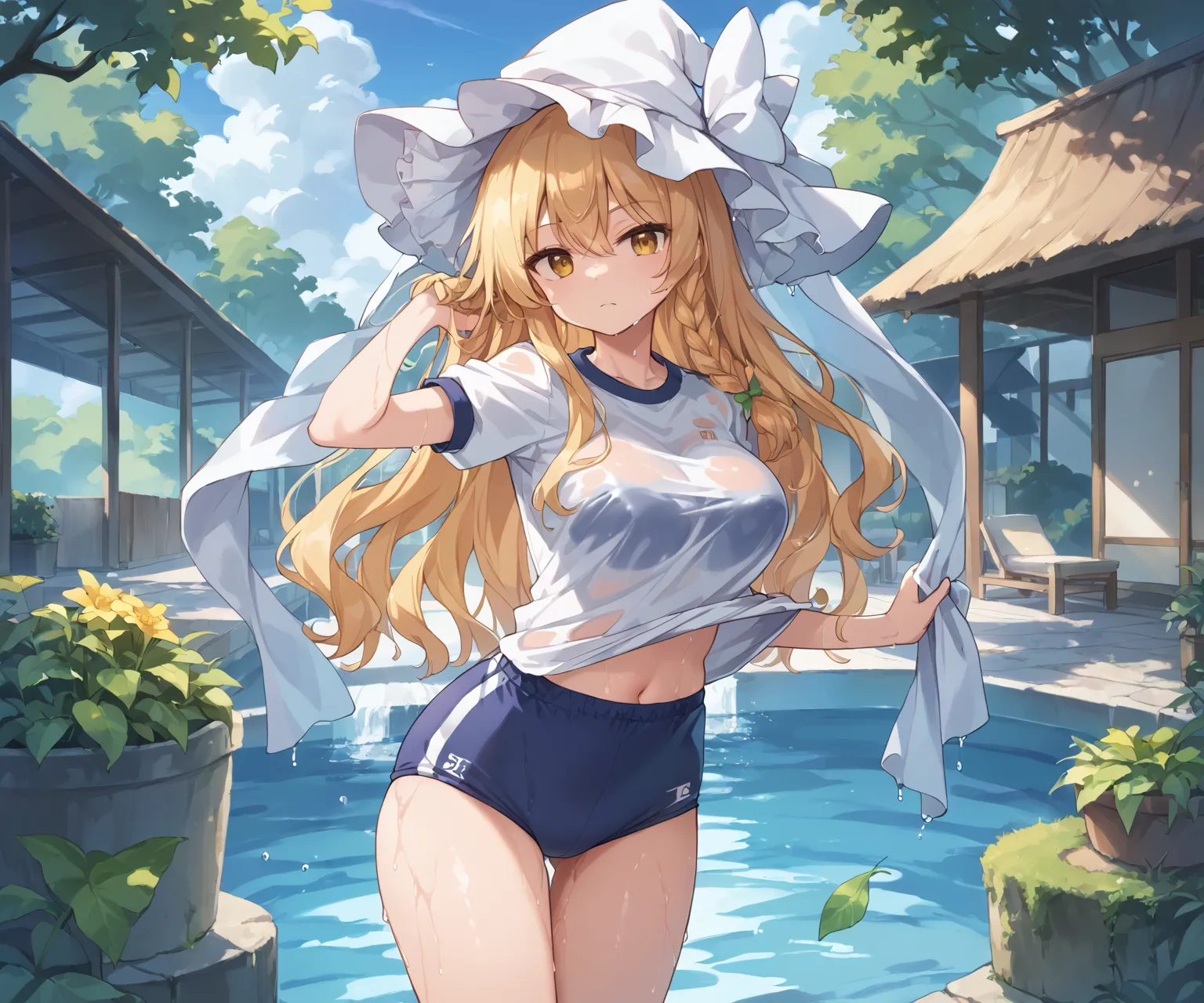 紅夢の魔法使いさんの霧雨魔理沙ちゃんAIイラストエロ画像382枚まとめ！の37枚目の画像です。
