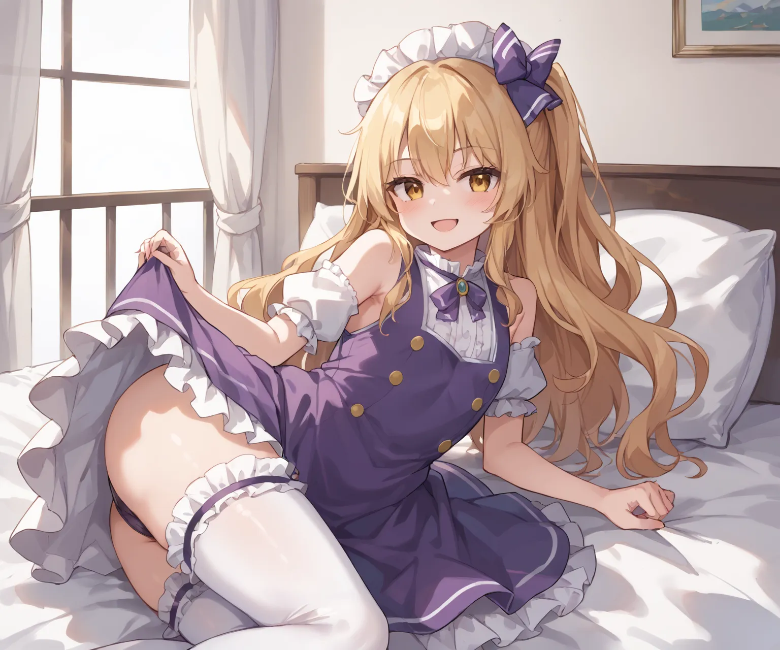 紅夢の魔法使いさんの霧雨魔理沙ちゃんAIイラストエロ画像382枚まとめ！(2ページ目)の13枚目の画像です。