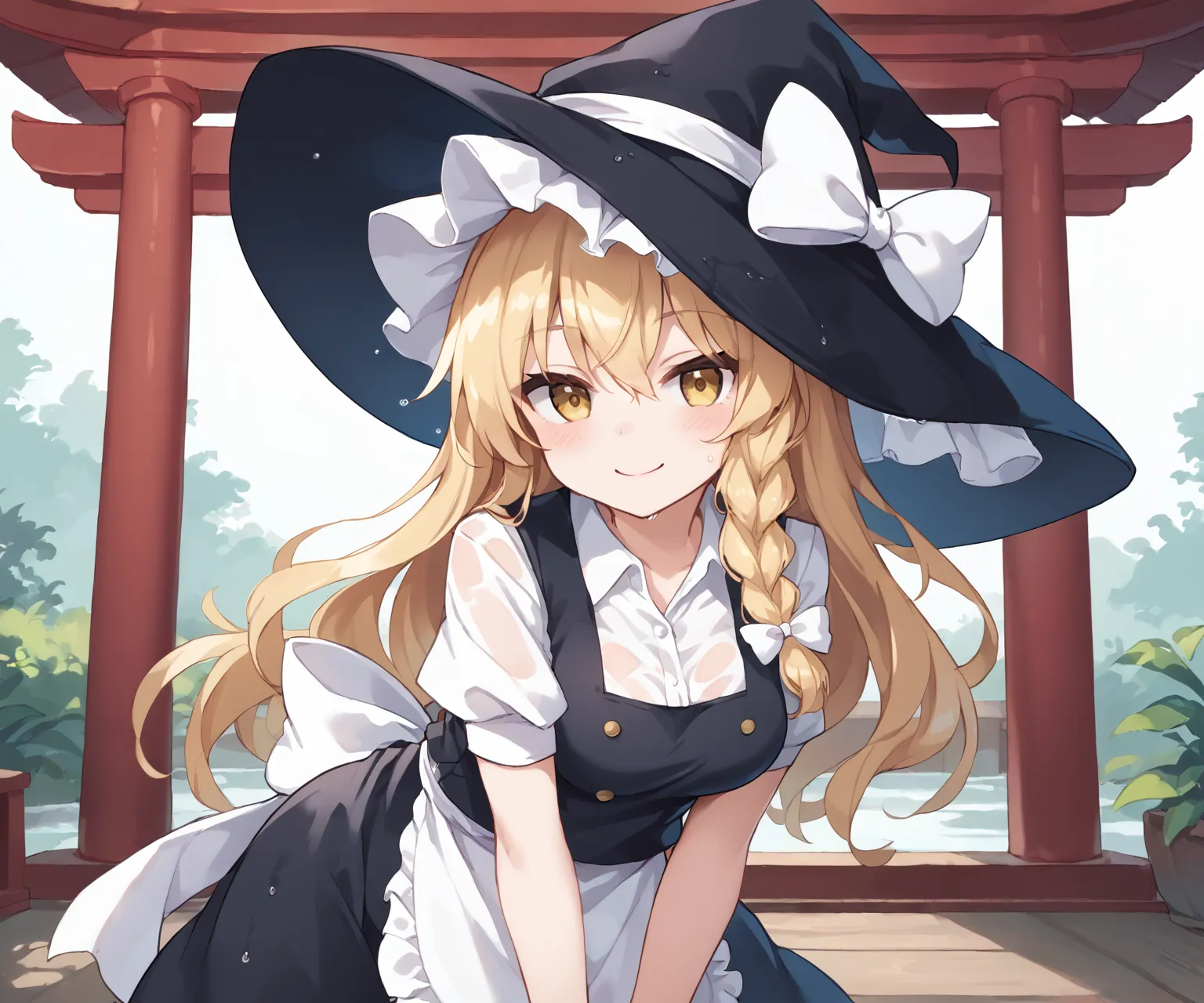 紅夢の魔法使いさんの霧雨魔理沙ちゃんAIイラストエロ画像382枚まとめ！(3ページ目)の24枚目の画像です。