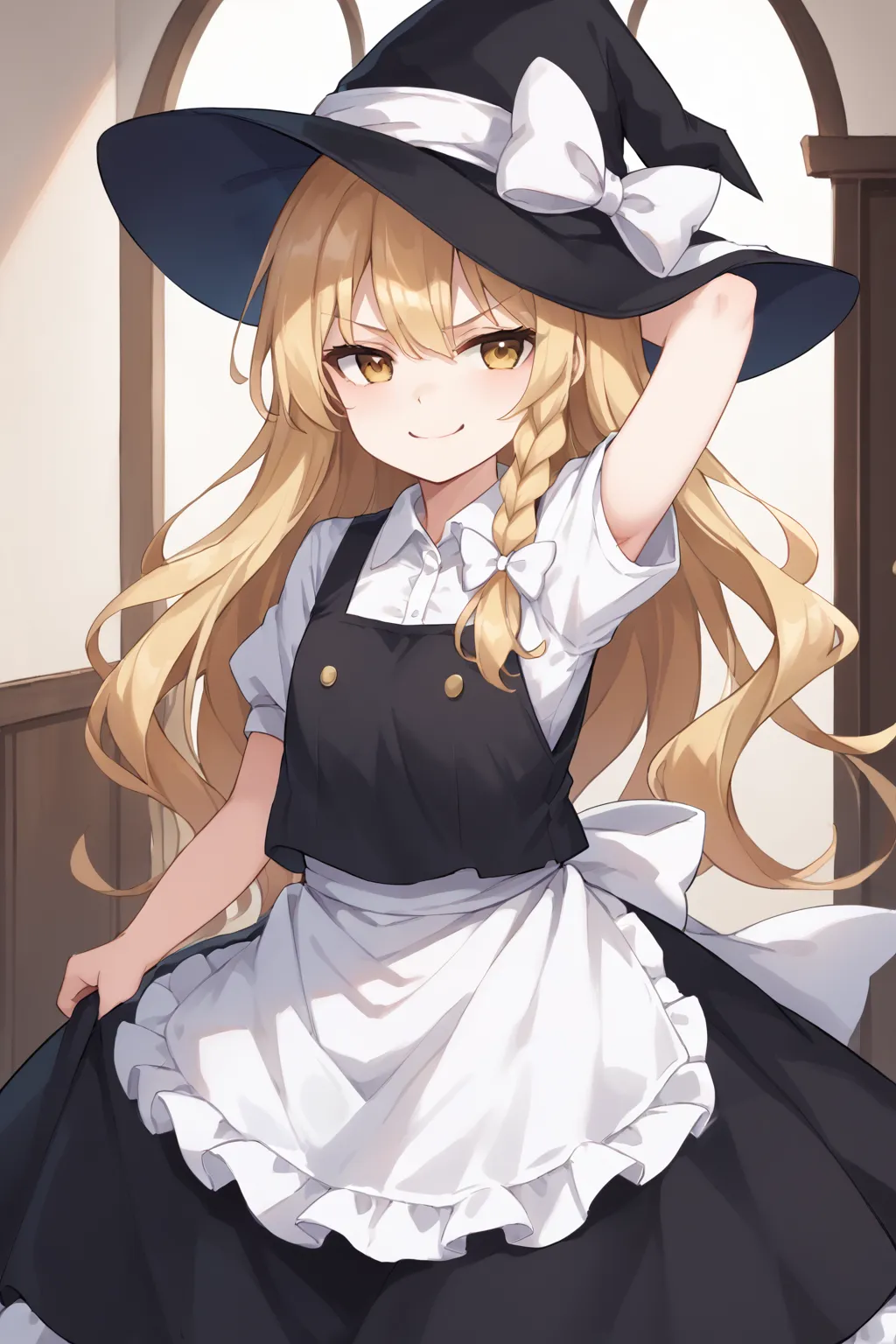 紅夢の魔法使いさんの霧雨魔理沙ちゃんAIイラストエロ画像382枚まとめ！(3ページ目)の34枚目の画像です。