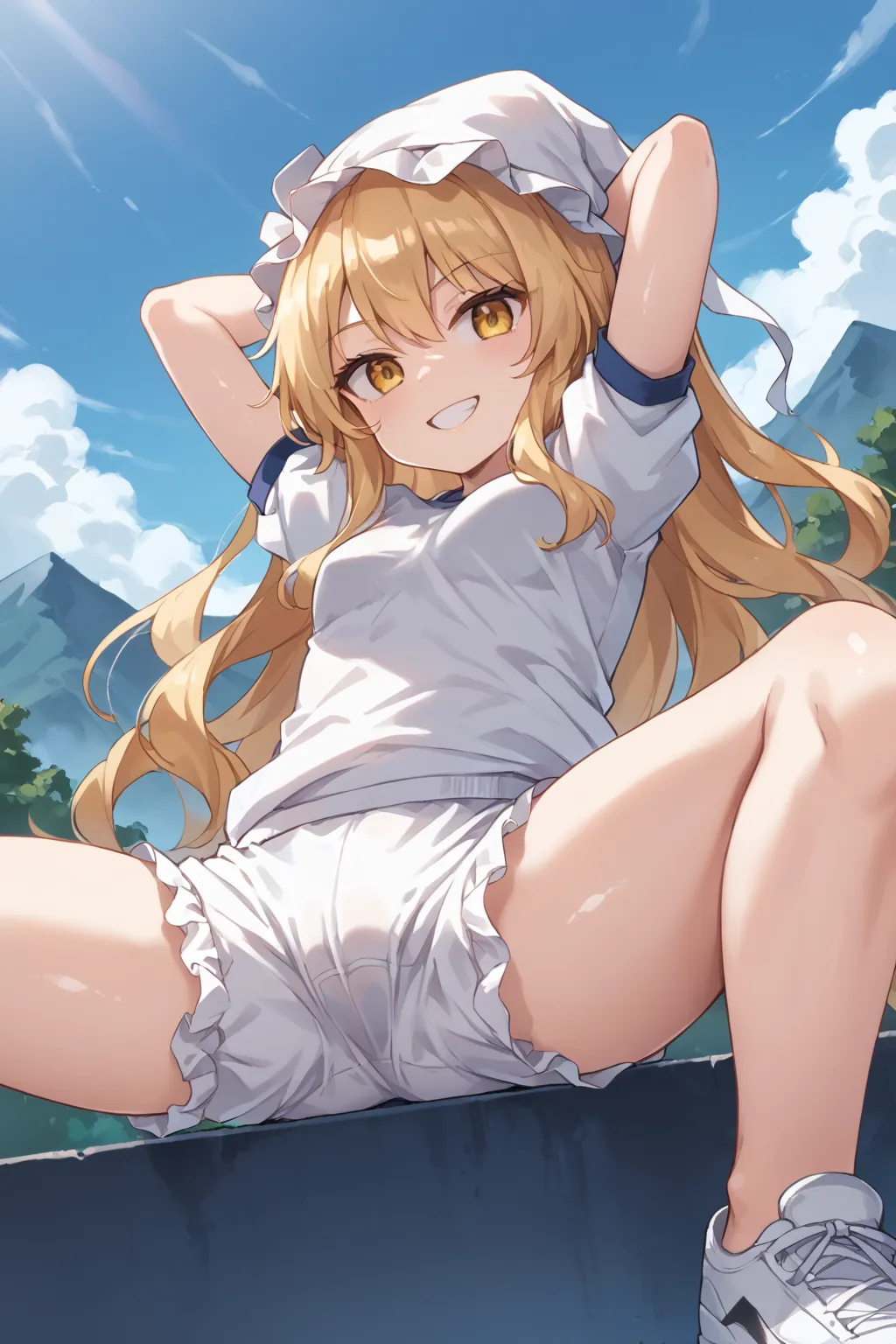 紅夢の魔法使いさんの霧雨魔理沙ちゃんAIイラストエロ画像382枚まとめ！(4ページ目)の8枚目の画像です。