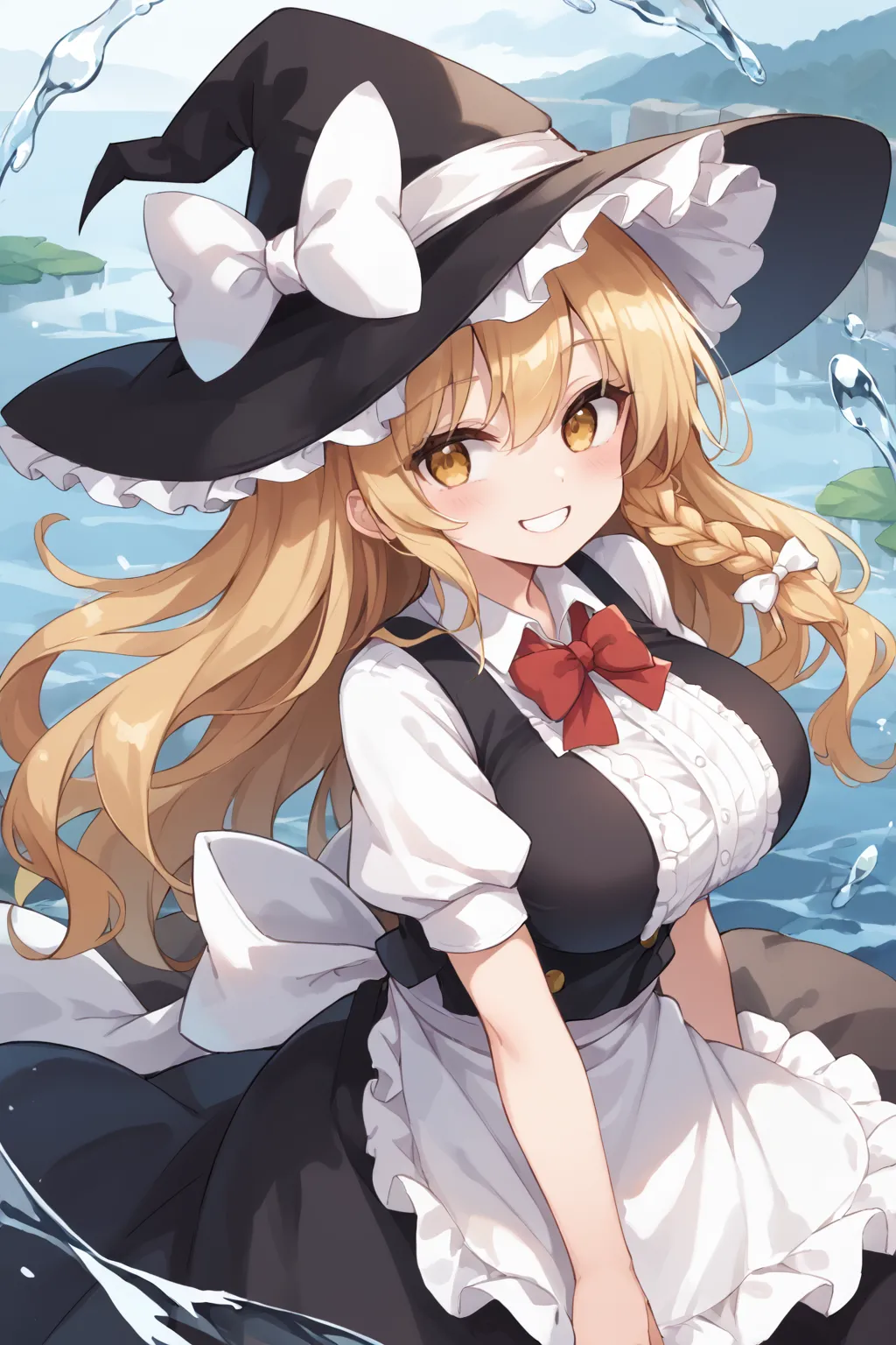 紅夢の魔法使いさんの霧雨魔理沙ちゃんAIイラストエロ画像382枚まとめ！(4ページ目)の18枚目の画像です。