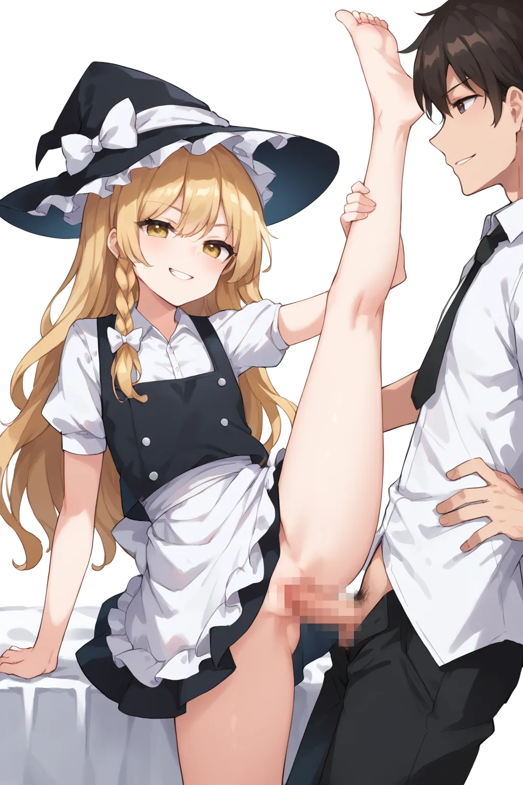 紅夢の魔法使いさんの霧雨魔理沙ちゃんAIイラストエロ画像382枚まとめ！(4ページ目)の23枚目の画像です。