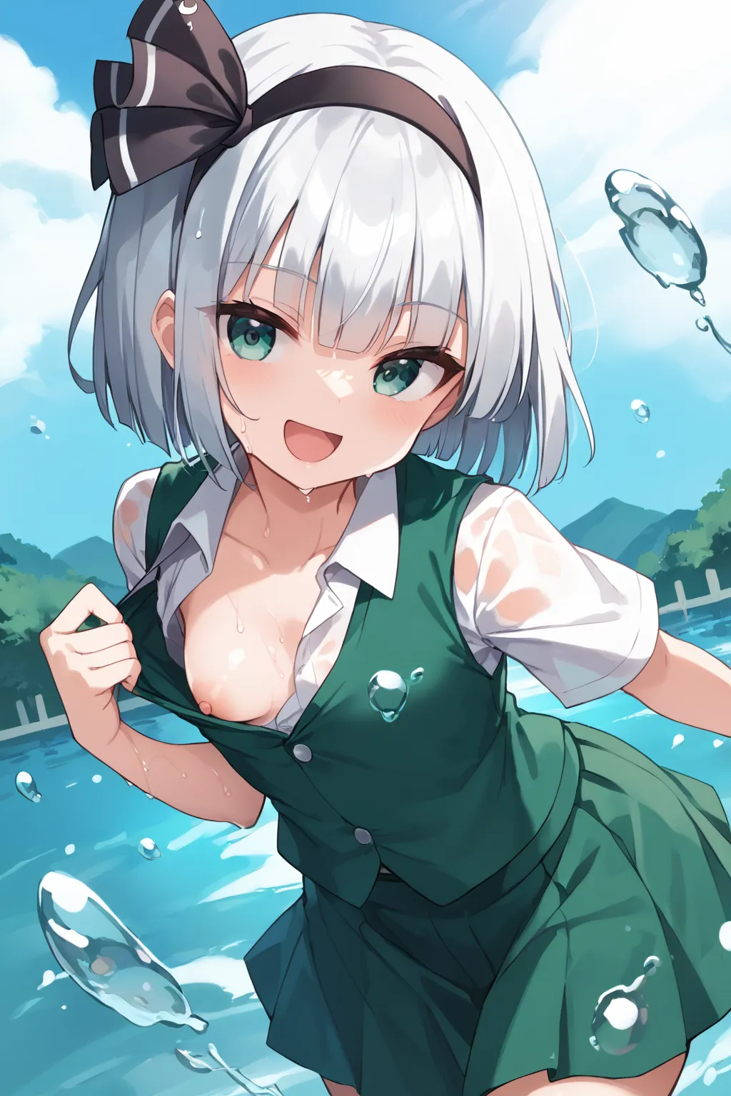 半霊の庭師さん魂魄妖夢ちゃんAIイラストエロ画像400枚まとめ！(3ページ目) 25張圖片