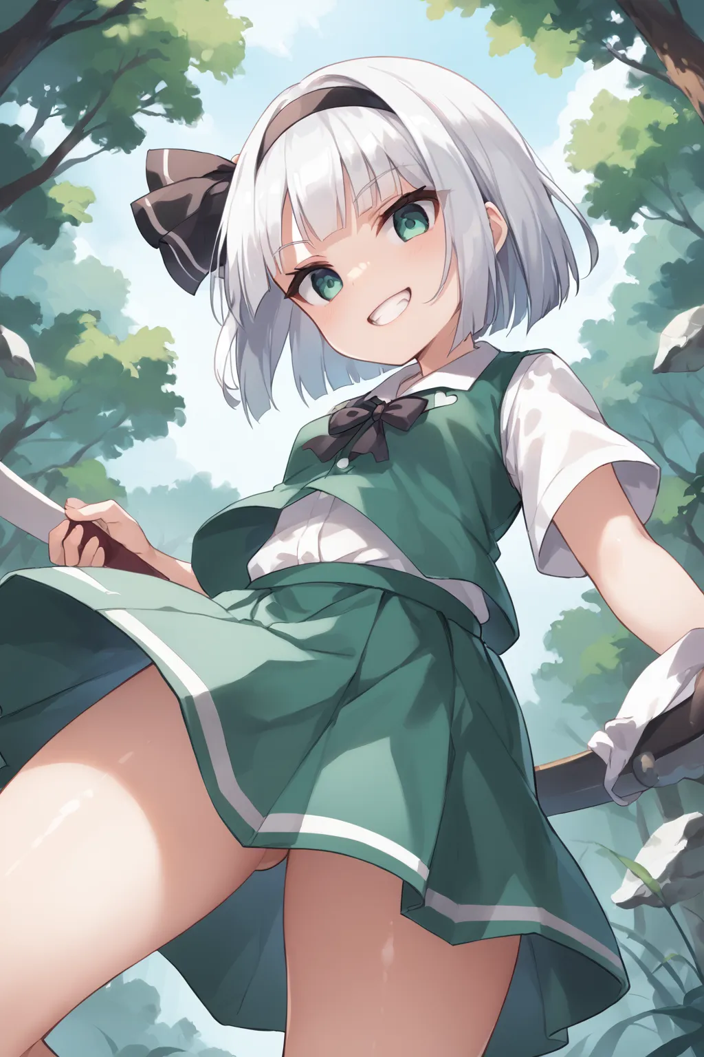 半霊の庭師さん魂魄妖夢ちゃんAIイラストエロ画像400枚まとめ！(4ページ目) 40張圖片