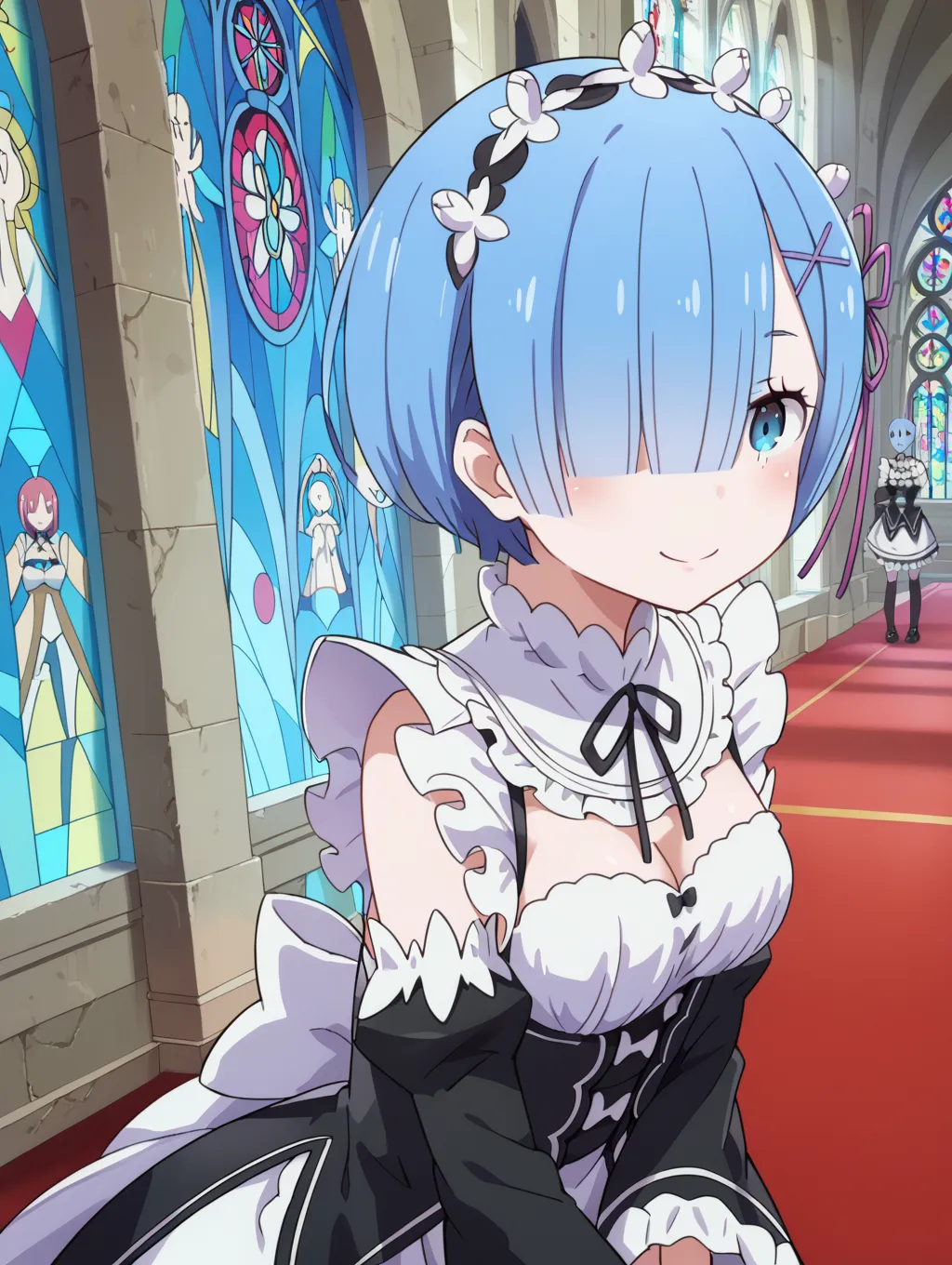 リゼロに登場するレムちゃんのエッチなAIイラスト画像400枚まとめ！の24枚目の画像です。