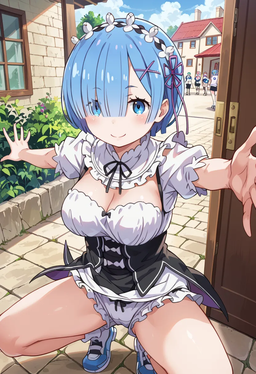 リゼロに登場するレムちゃんのエッチなAIイラスト画像400枚まとめ！(6ページ目)の17枚目の画像です。