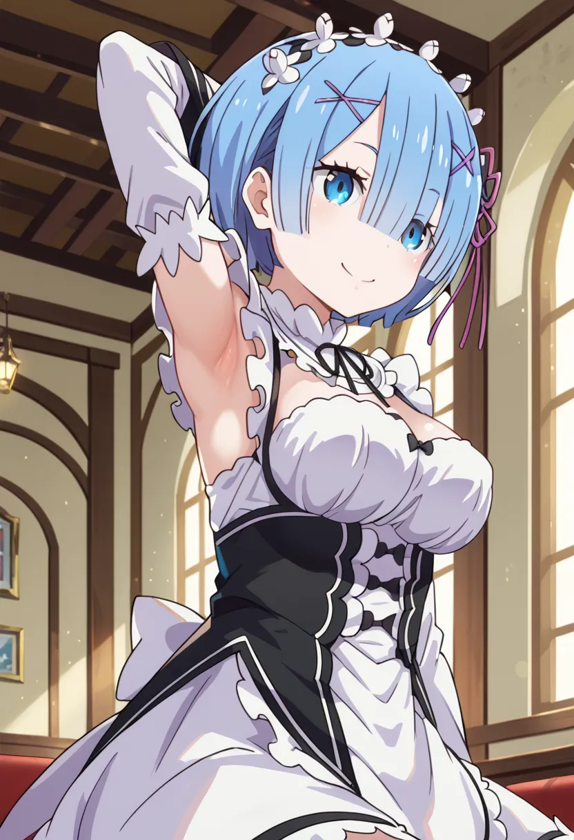 リゼロに登場するレムちゃんのエッチなAIイラスト画像400枚まとめ！(6ページ目)の21枚目の画像です。