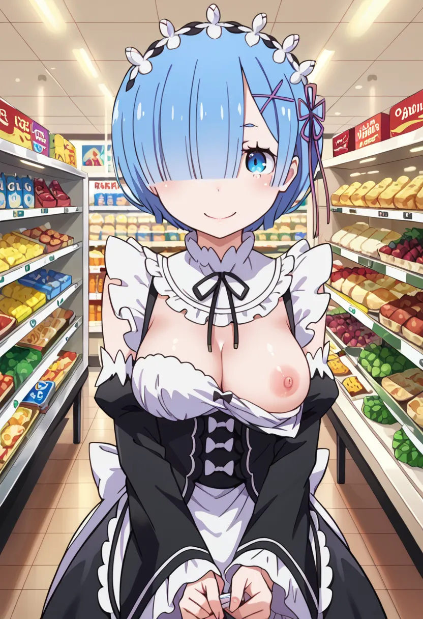 リゼロに登場するレムちゃんのエッチなAIイラスト画像400枚まとめ！(6ページ目)の25枚目の画像です。