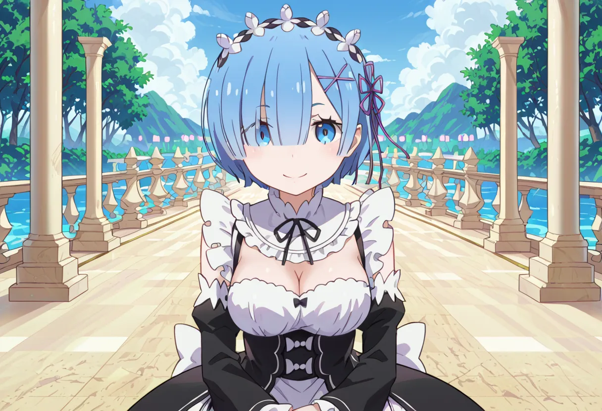 リゼロに登場するレムちゃんのエッチなAIイラスト画像400枚まとめ！(6ページ目)の37枚目の画像です。