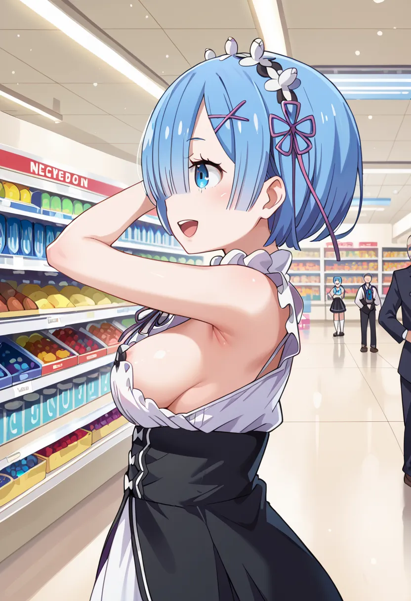リゼロに登場するレムちゃんのエッチなAIイラスト画像400枚まとめ！(7ページ目)の3枚目の画像です。