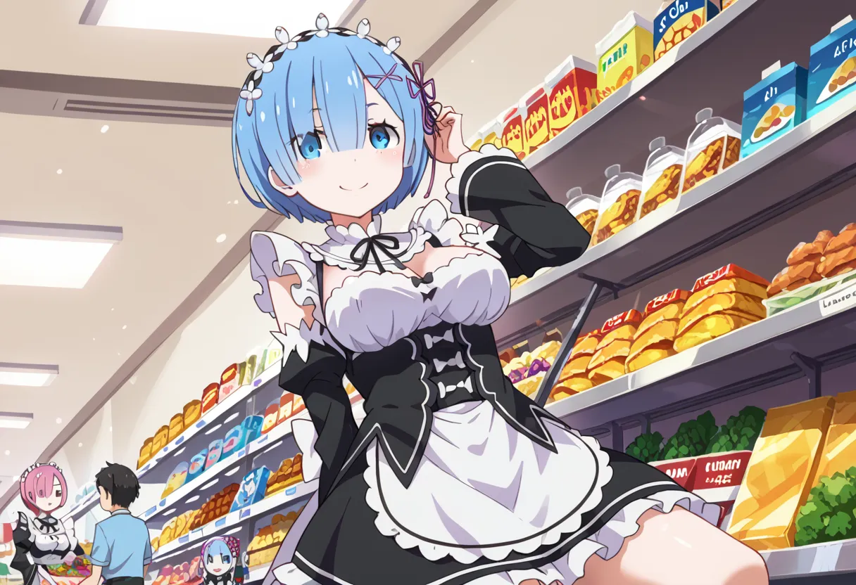 リゼロに登場するレムちゃんのエッチなAIイラスト画像400枚まとめ！の29枚目の画像です。