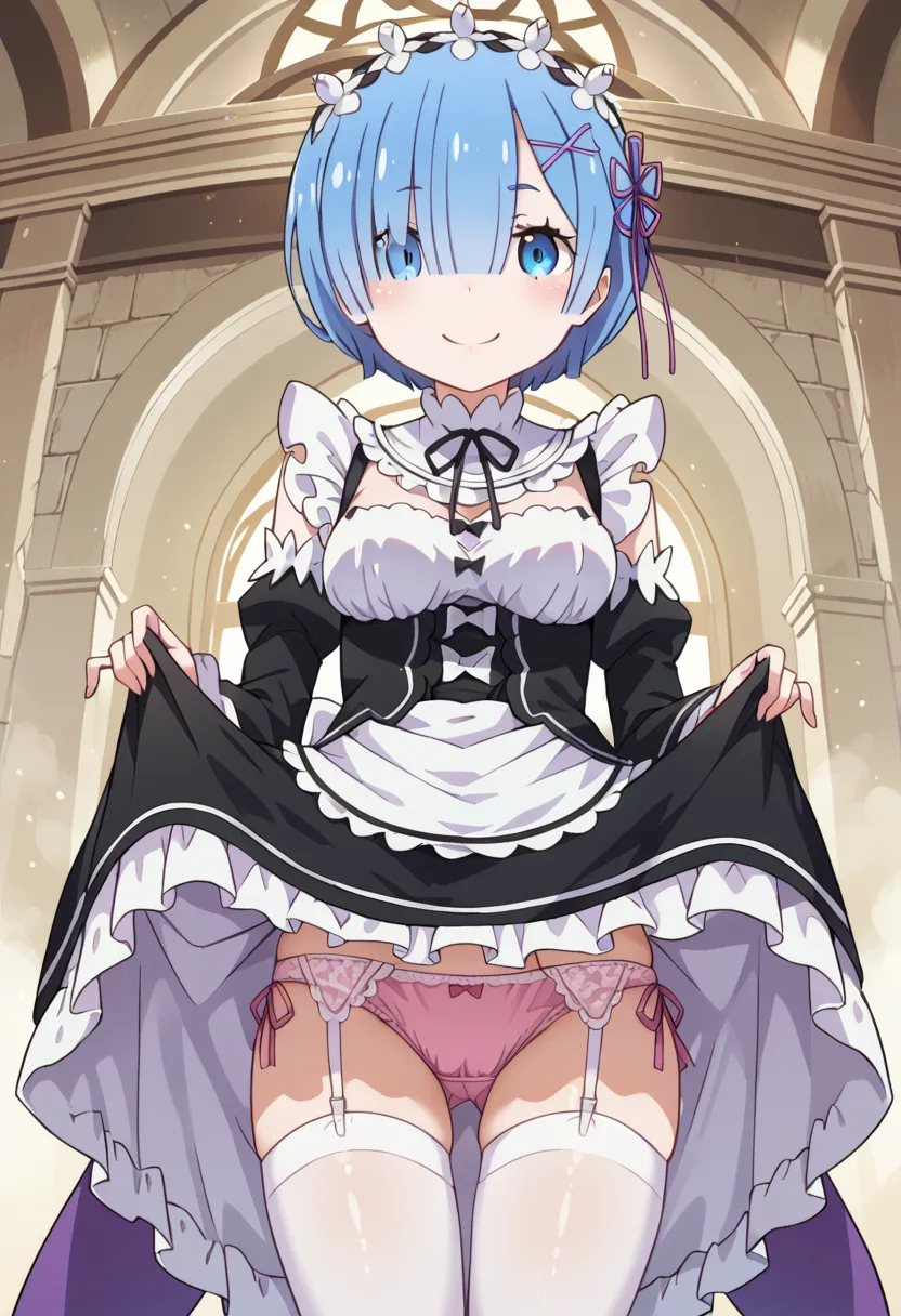 リゼロに登場するレムちゃんのエッチなAIイラスト画像400枚まとめ！(7ページ目)の15枚目の画像です。