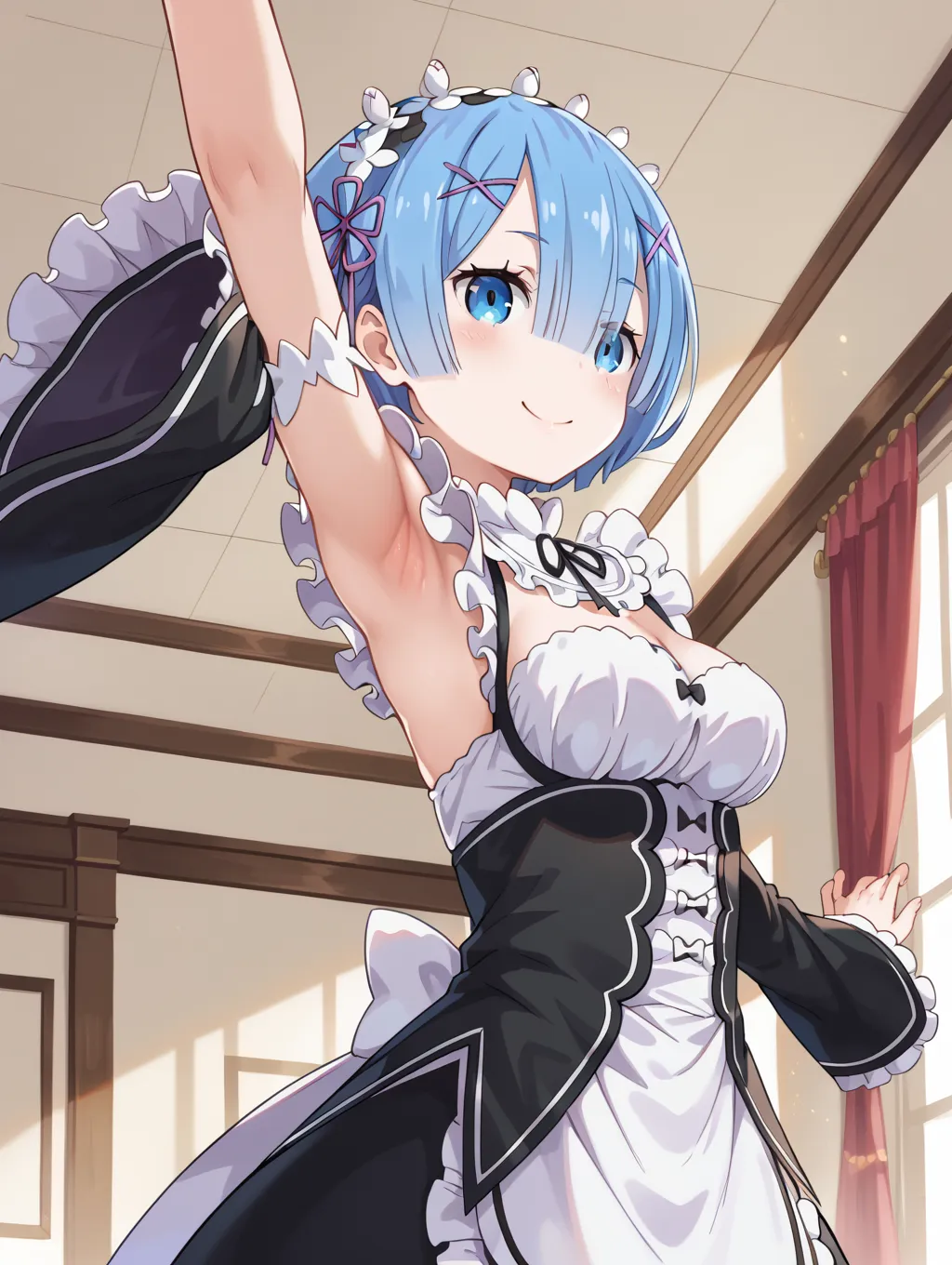 リゼロに登場するレムちゃんのエッチなAIイラスト画像400枚まとめ！(7ページ目)の19枚目の画像です。