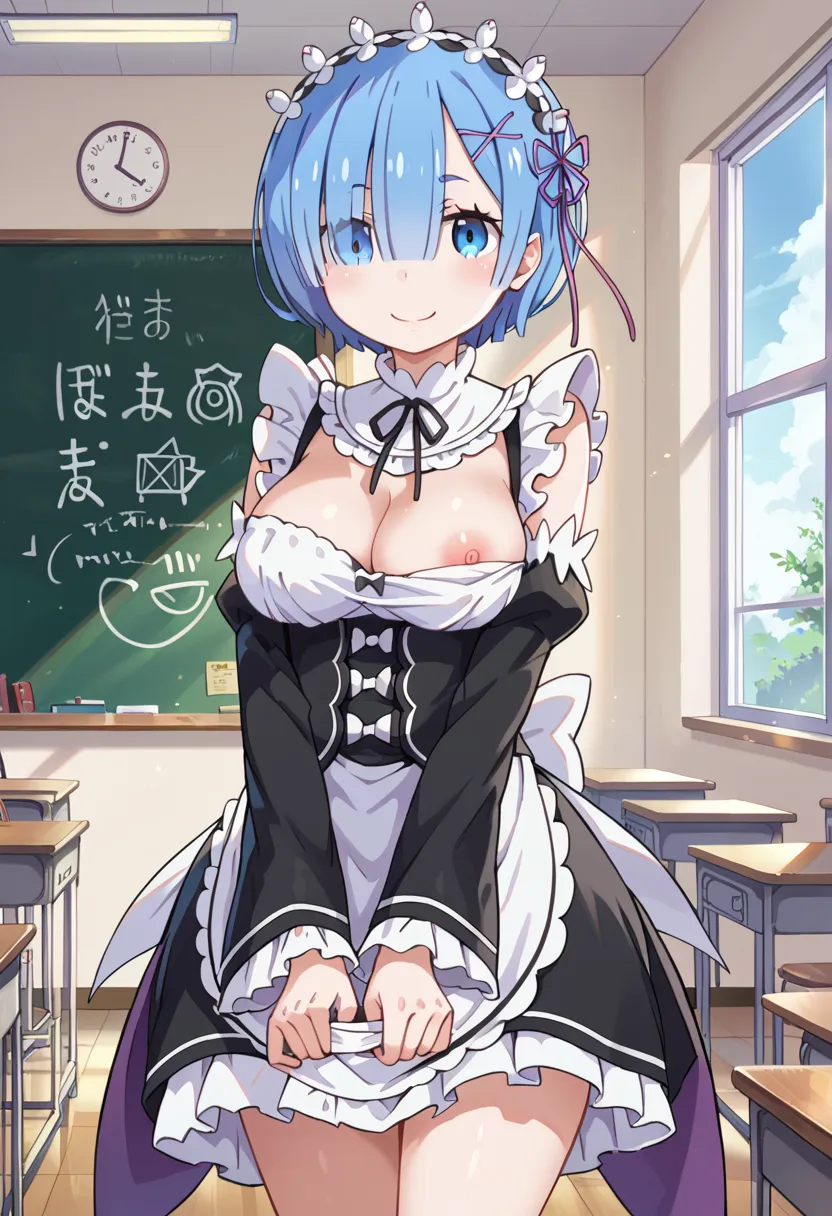 リゼロに登場するレムちゃんのエッチなAIイラスト画像400枚まとめ！(7ページ目)の39枚目の画像です。