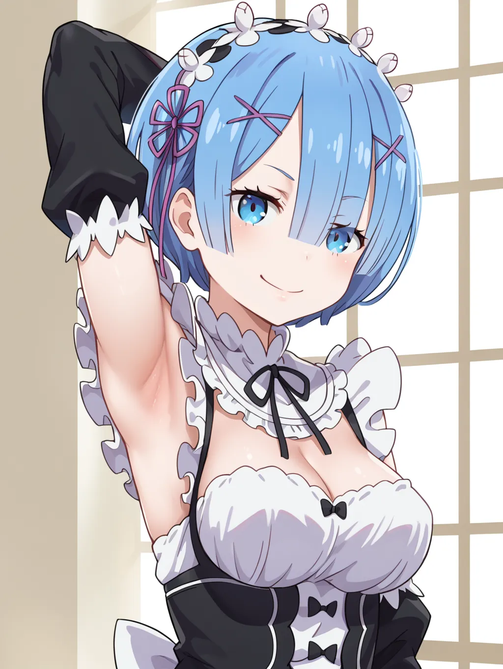 リゼロに登場するレムちゃんのエッチなAIイラスト画像400枚まとめ！(8ページ目)の3枚目の画像です。
