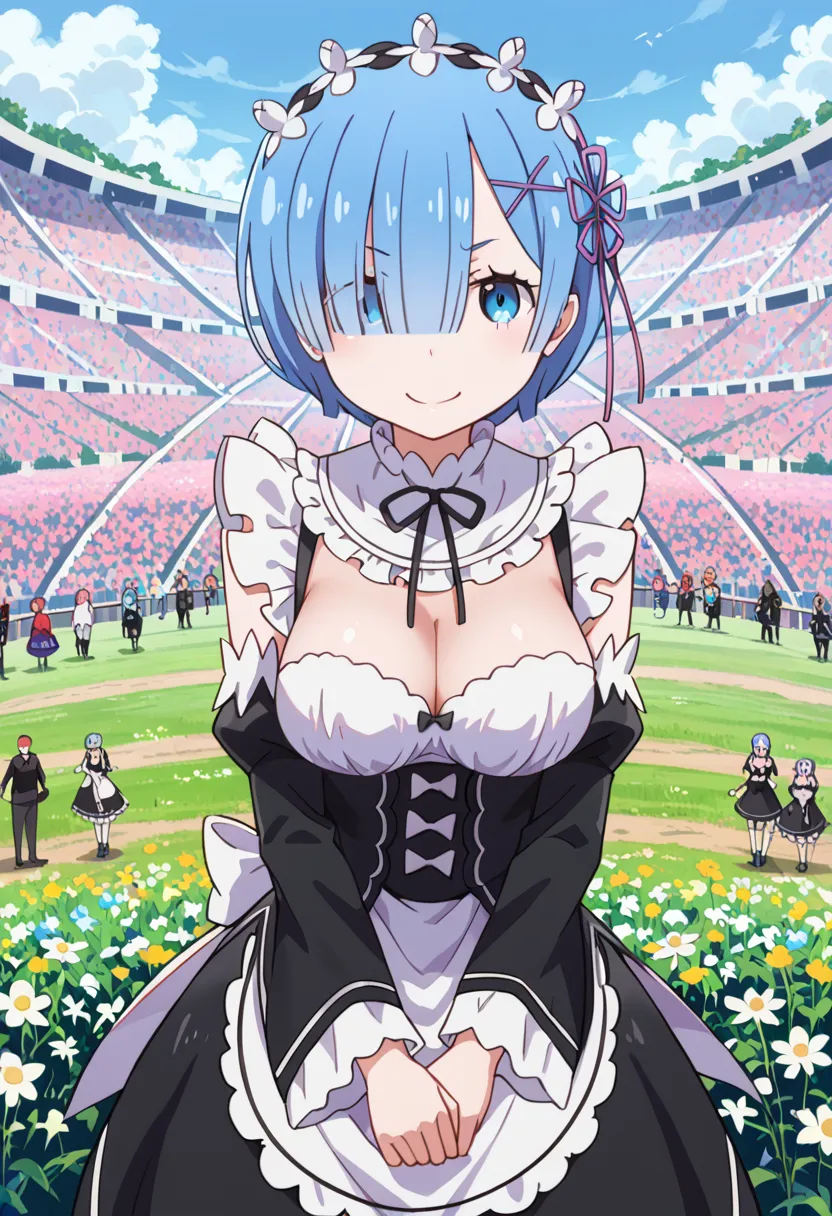 リゼロに登場するレムちゃんのエッチなAIイラスト画像400枚まとめ！(8ページ目)の10枚目の画像です。