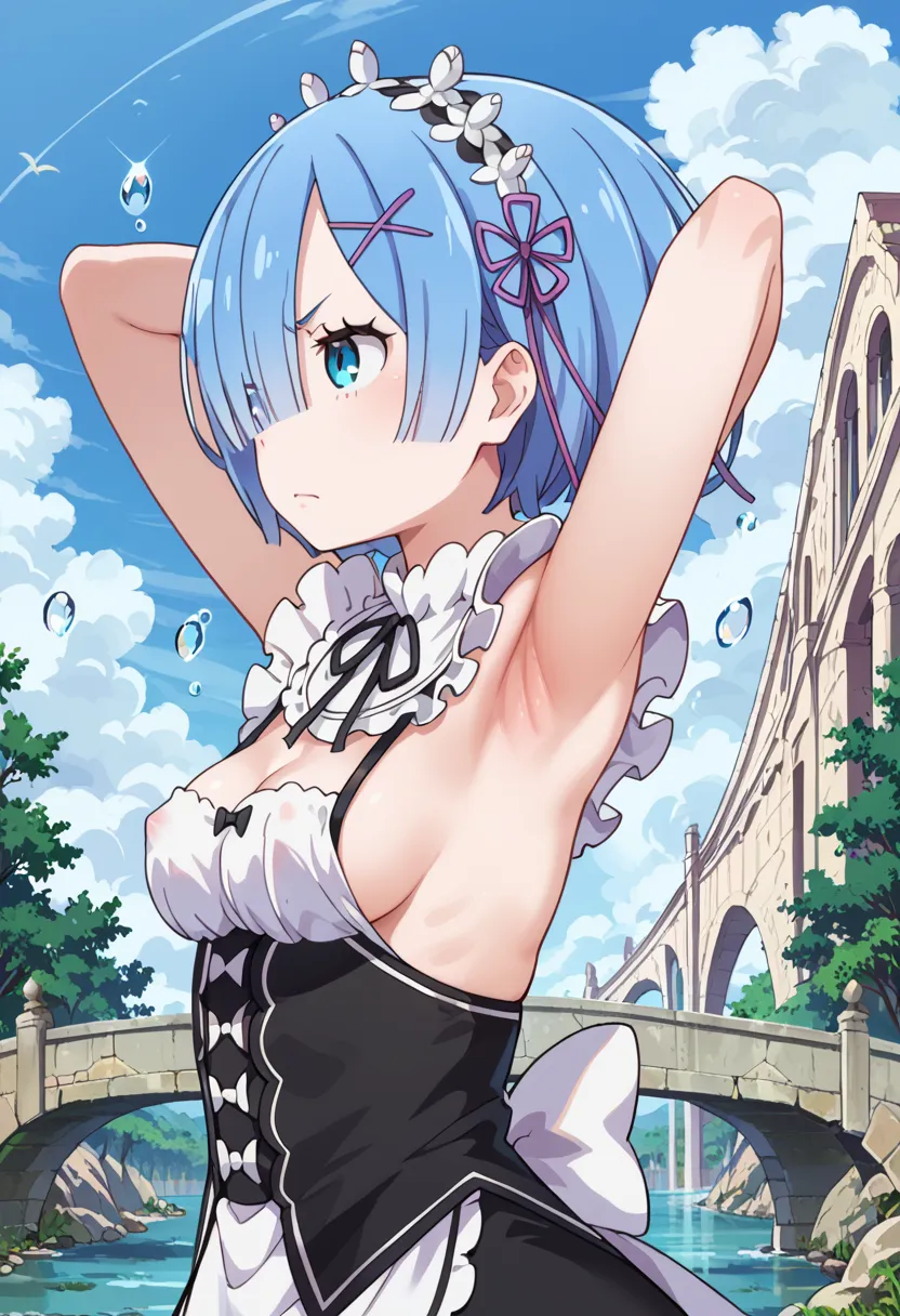 リゼロに登場するレムちゃんのエッチなAIイラスト画像400枚まとめ！(8ページ目)の11枚目の画像です。