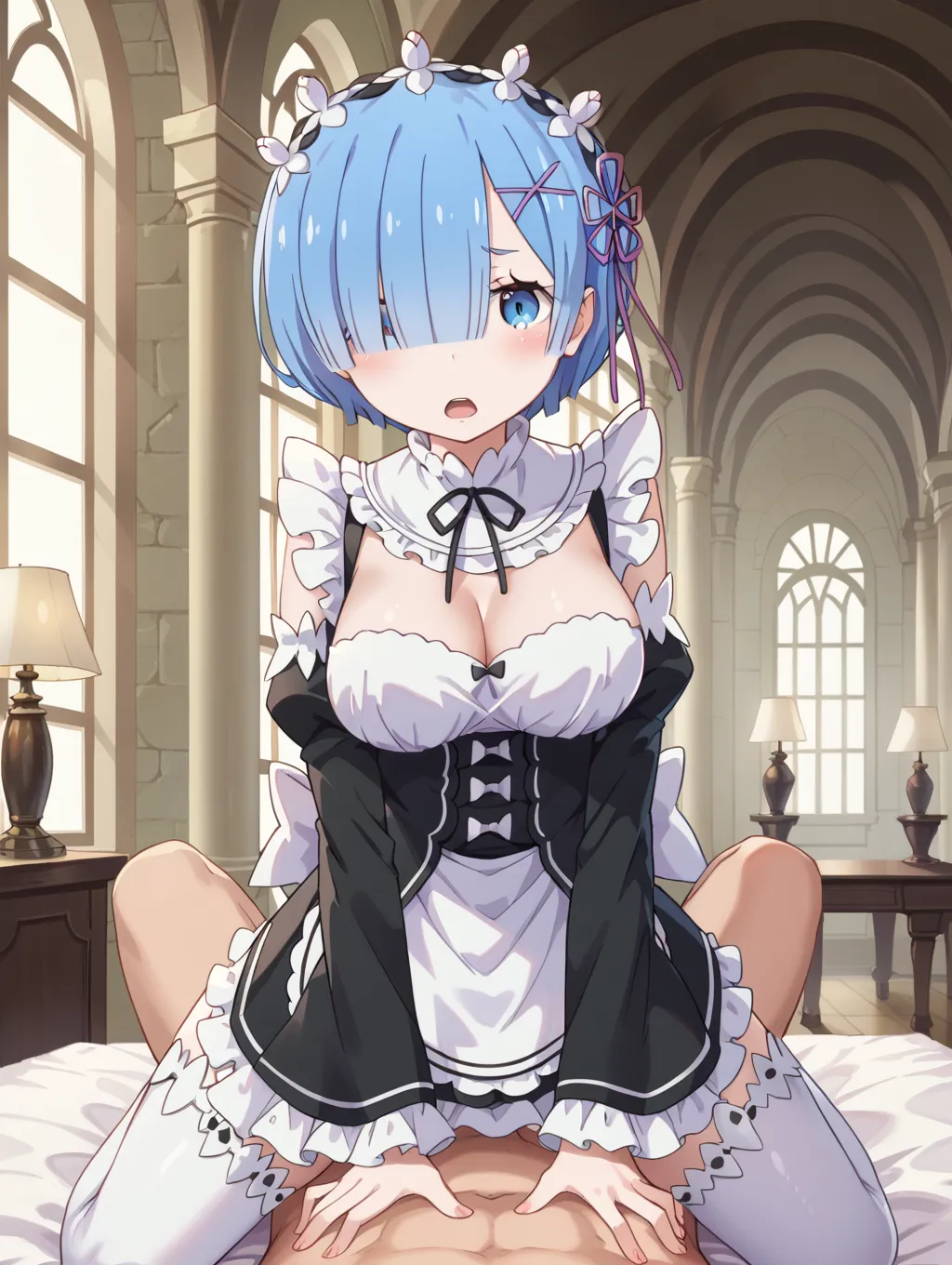 リゼロに登場するレムちゃんのエッチなAIイラスト画像400枚まとめ！(8ページ目)の19枚目の画像です。
