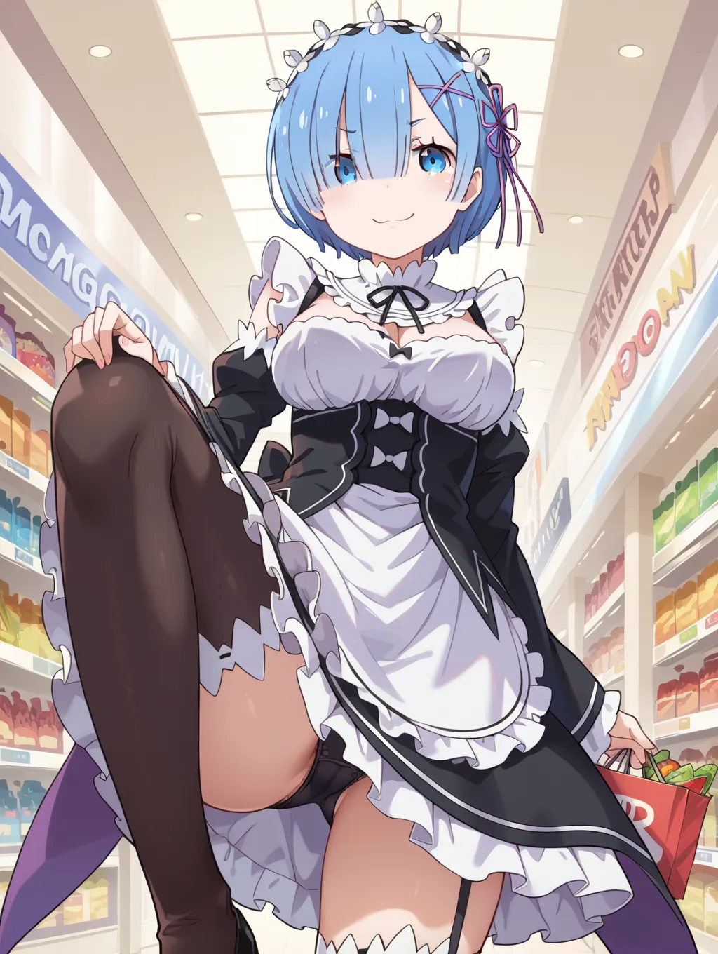 リゼロに登場するレムちゃんのエッチなAIイラスト画像400枚まとめ！(8ページ目)の23枚目の画像です。