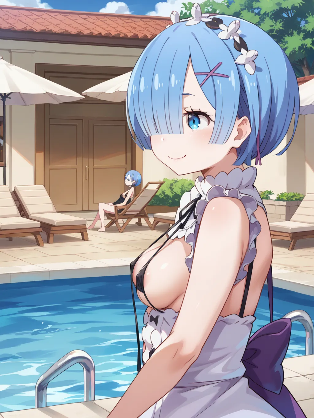 リゼロに登場するレムちゃんのエッチなAIイラスト画像400枚まとめ！(8ページ目)の28枚目の画像です。