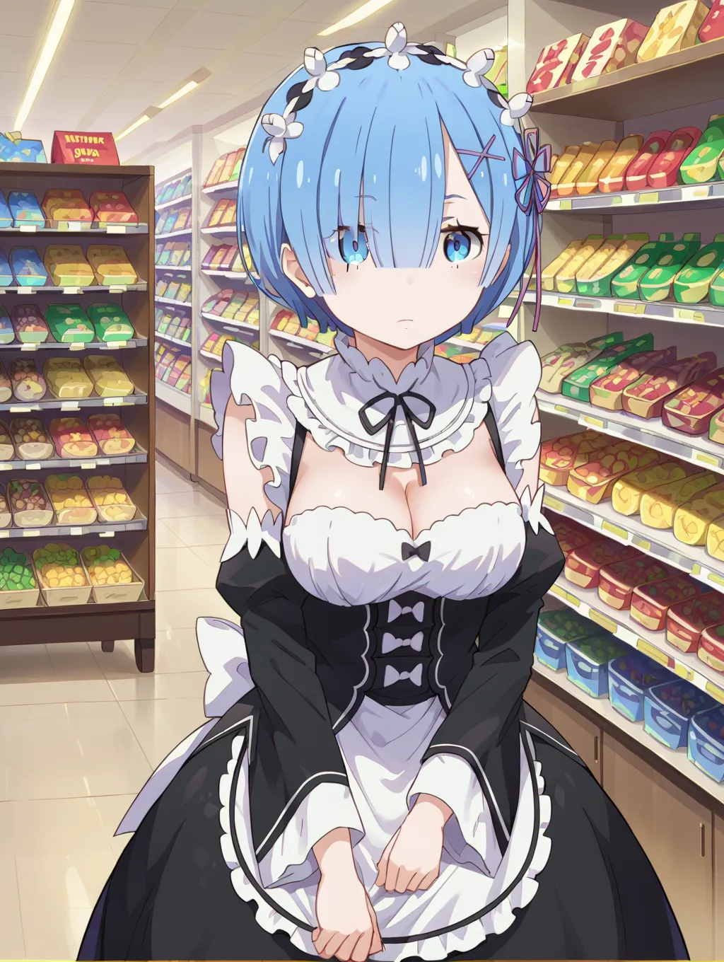 リゼロに登場するレムちゃんのエッチなAIイラスト画像400枚まとめ！(8ページ目)の29枚目の画像です。