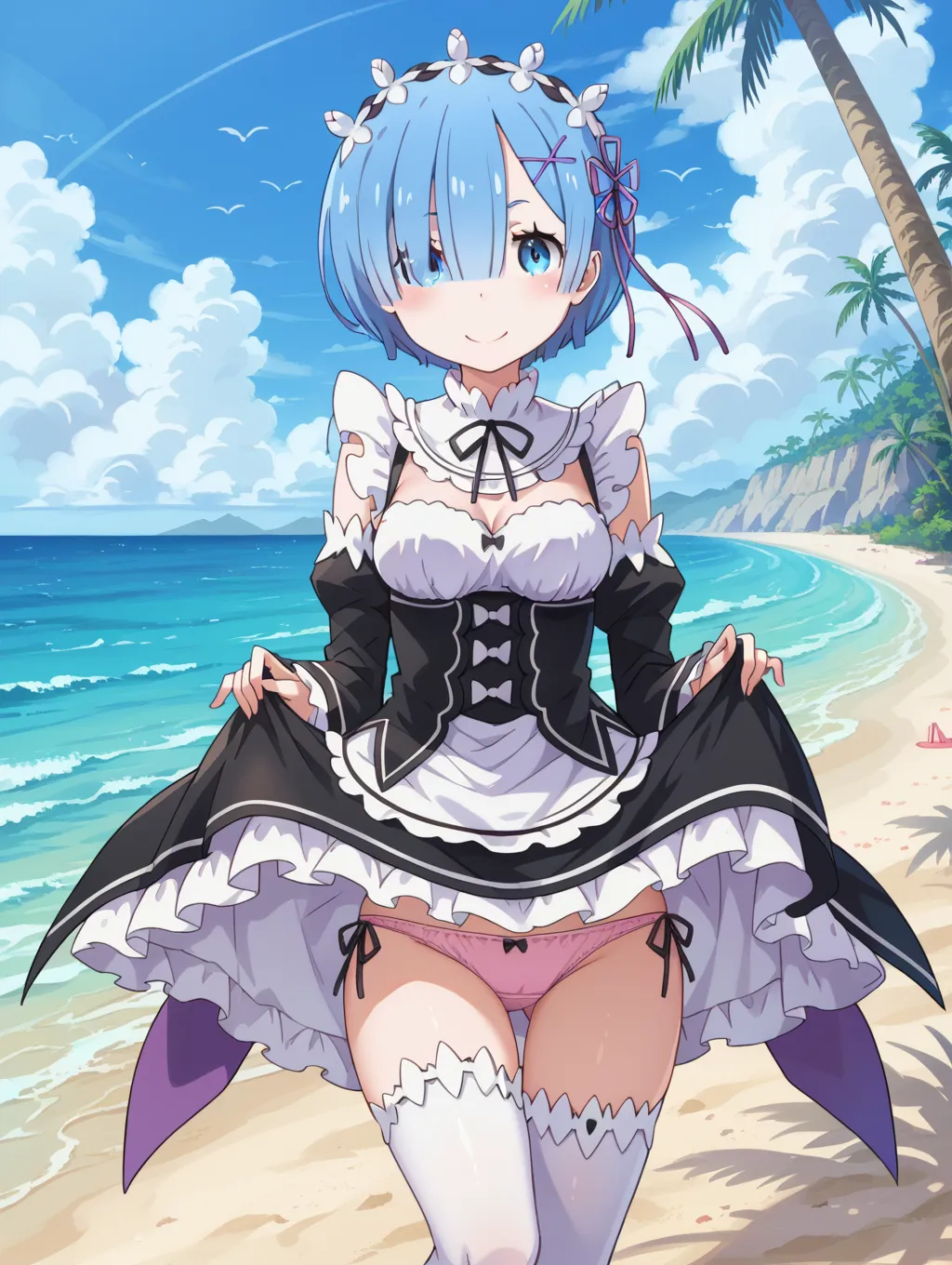 リゼロに登場するレムちゃんのエッチなAIイラスト画像400枚まとめ！(9ページ目)の4枚目の画像です。