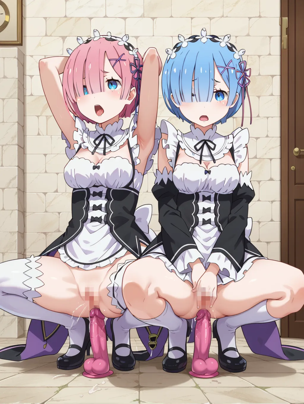 リゼロに登場するレムちゃんのエッチなAIイラスト画像400枚まとめ！(9ページ目)の15枚目の画像です。