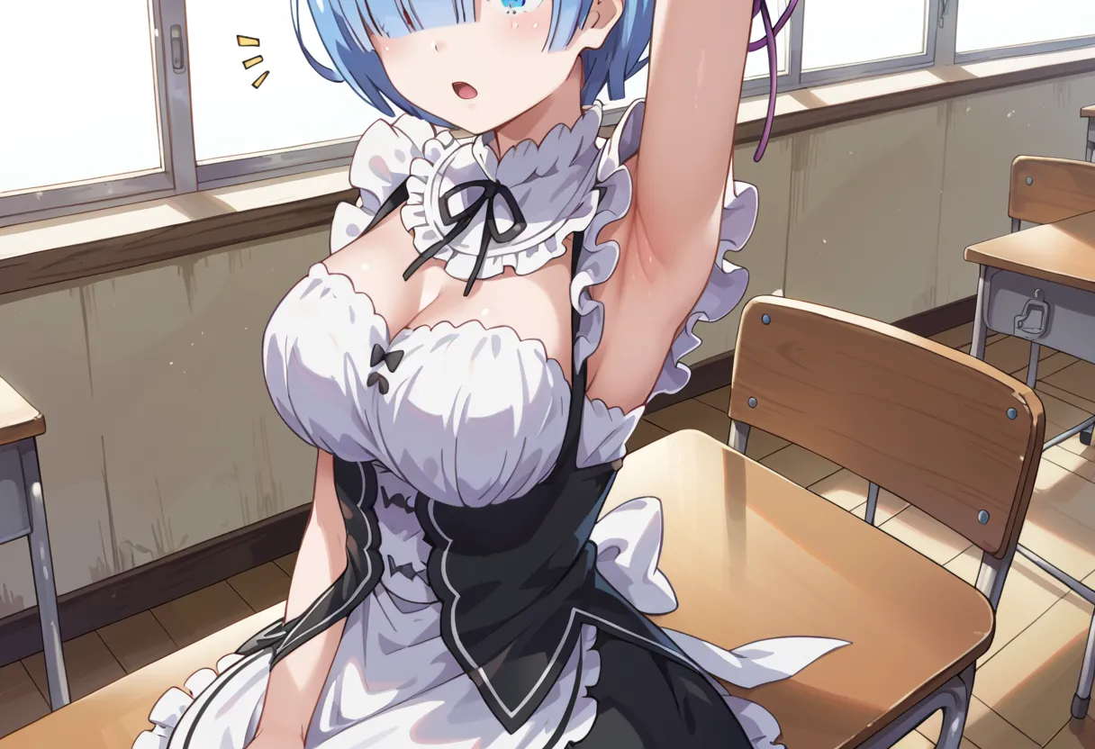 リゼロに登場するレムちゃんのエッチなAIイラスト画像400枚まとめ！(9ページ目)の16枚目の画像です。