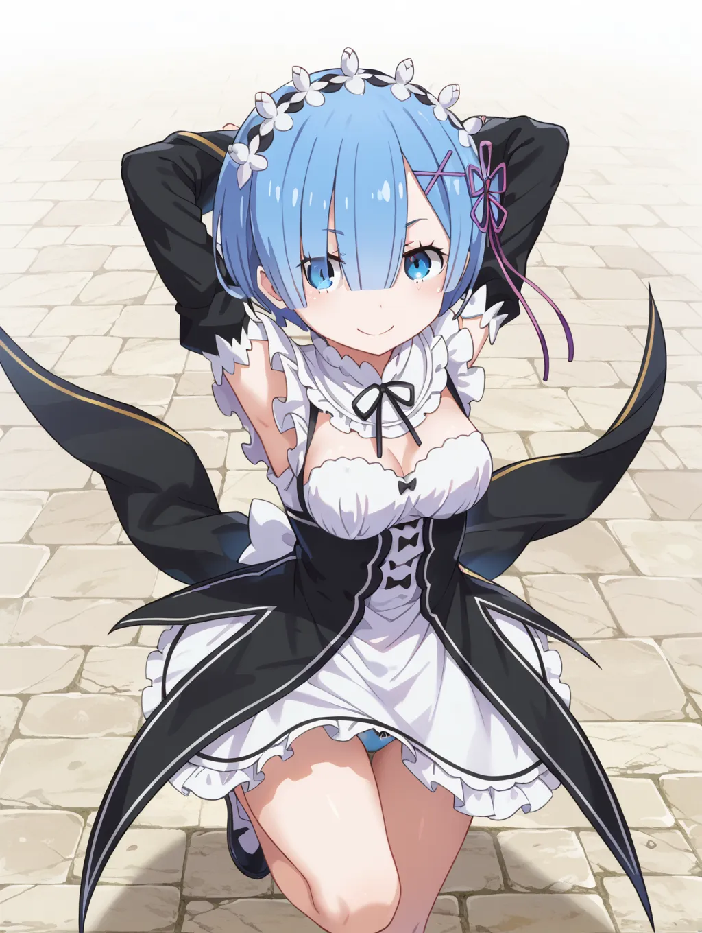 リゼロに登場するレムちゃんのエッチなAIイラスト画像400枚まとめ！(9ページ目)の22枚目の画像です。