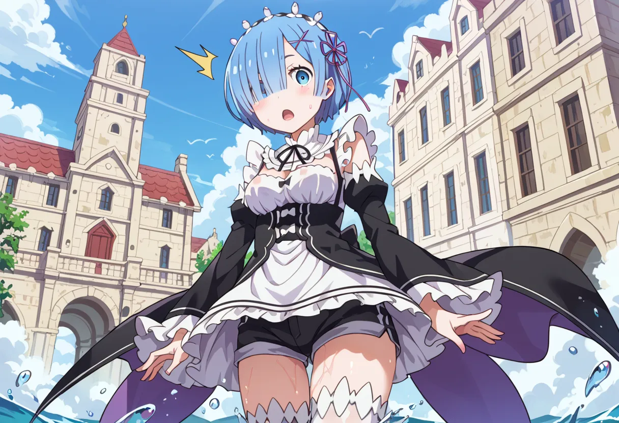 リゼロに登場するレムちゃんのエッチなAIイラスト画像400枚まとめ！の35枚目の画像です。