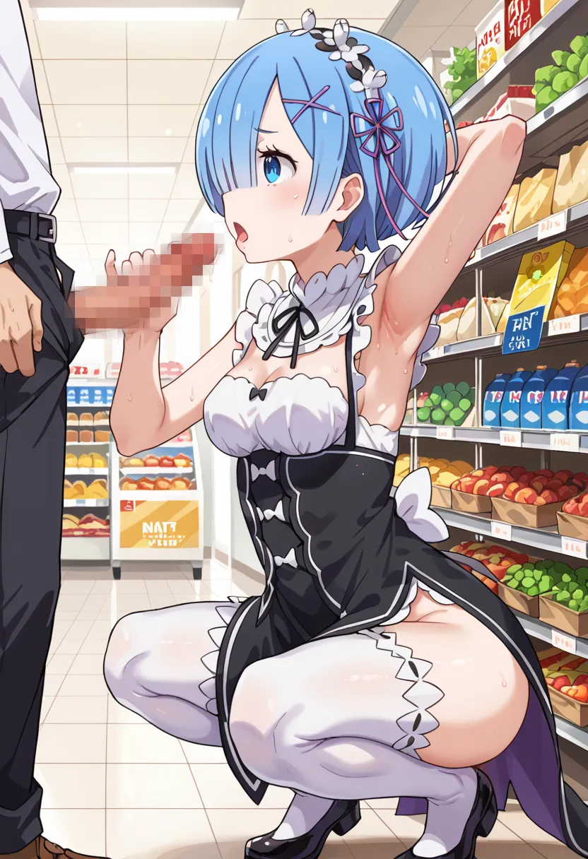 リゼロに登場するレムちゃんのエッチなAIイラスト画像400枚まとめ！(9ページ目)の28枚目の画像です。