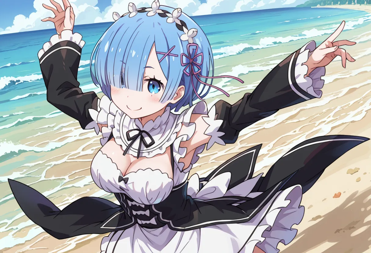 リゼロに登場するレムちゃんのエッチなAIイラスト画像400枚まとめ！(10ページ目)の13枚目の画像です。